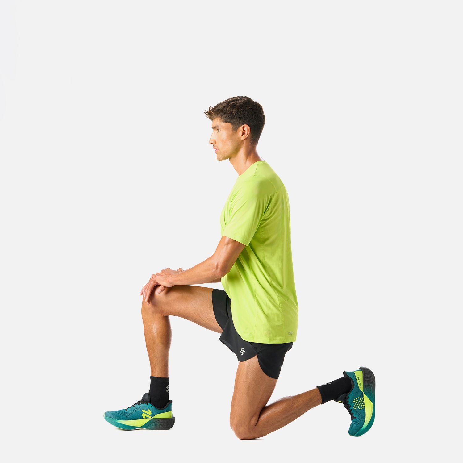 Shorts Hombre Built To Move 3" Shorts Negro Vulcano-6