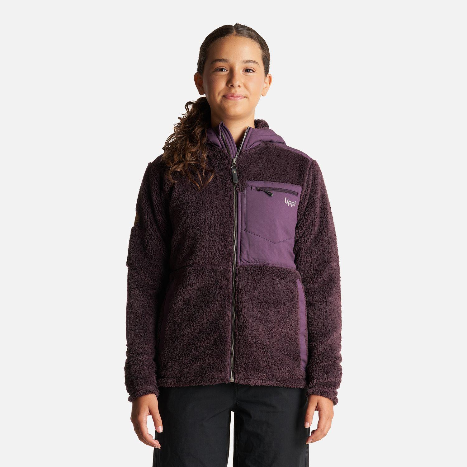 Chaqueta Teen Girl Bear Shaggy-Pro Hoody Jacket Burdeo Lippi I23-1