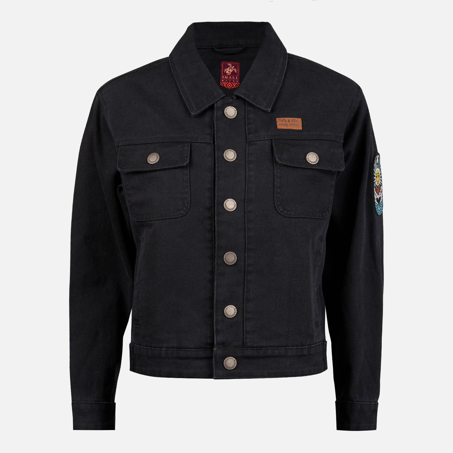 Chaqueta Mujer James Jeans Negro Haka Honu-0