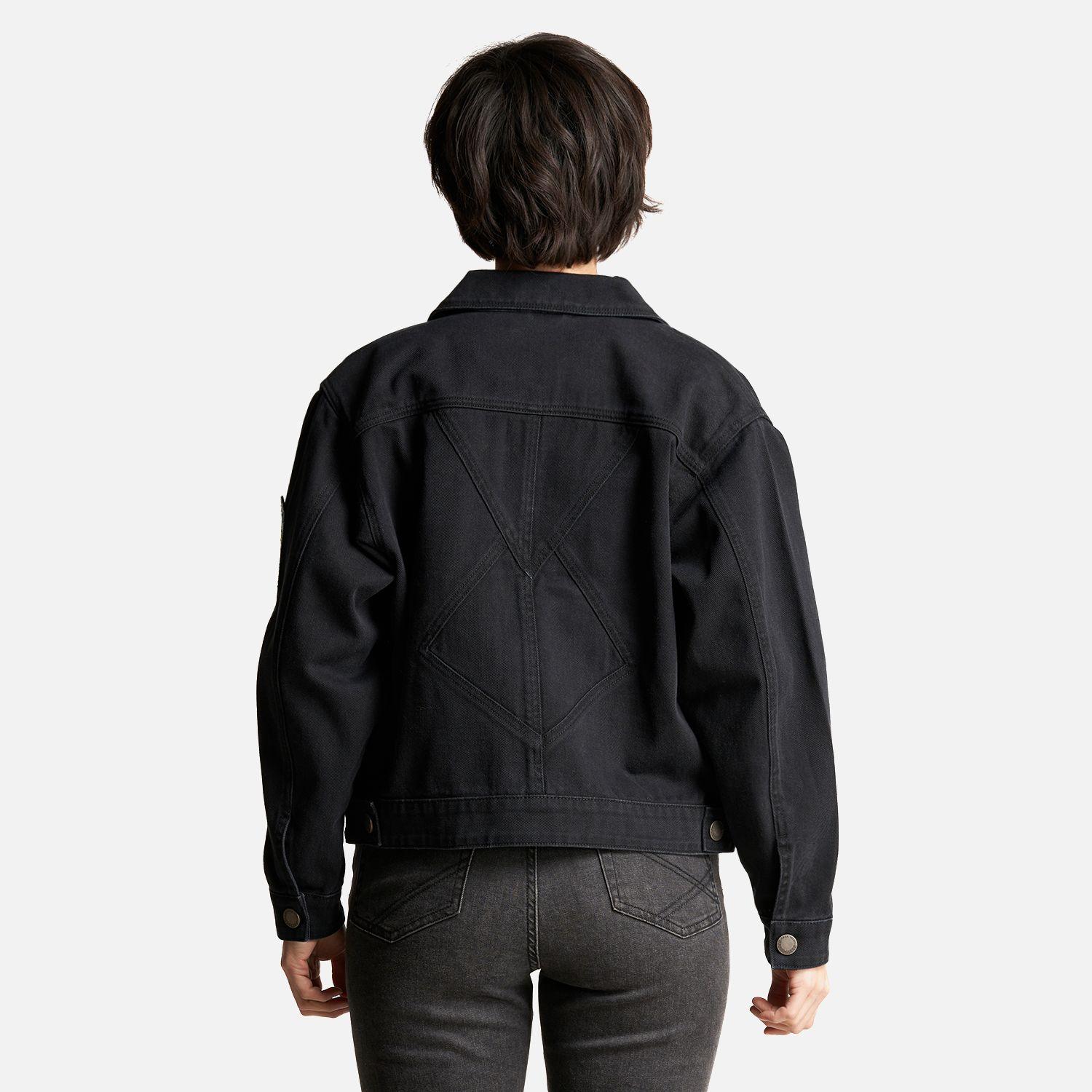 Chaqueta Mujer James Jeans Negro Haka Honu-3