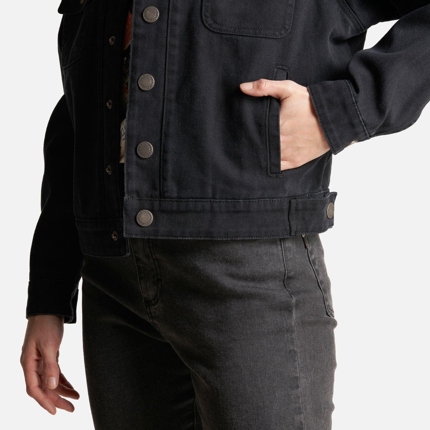 Chaqueta Mujer James Jeans Negro Haka Honu-5
