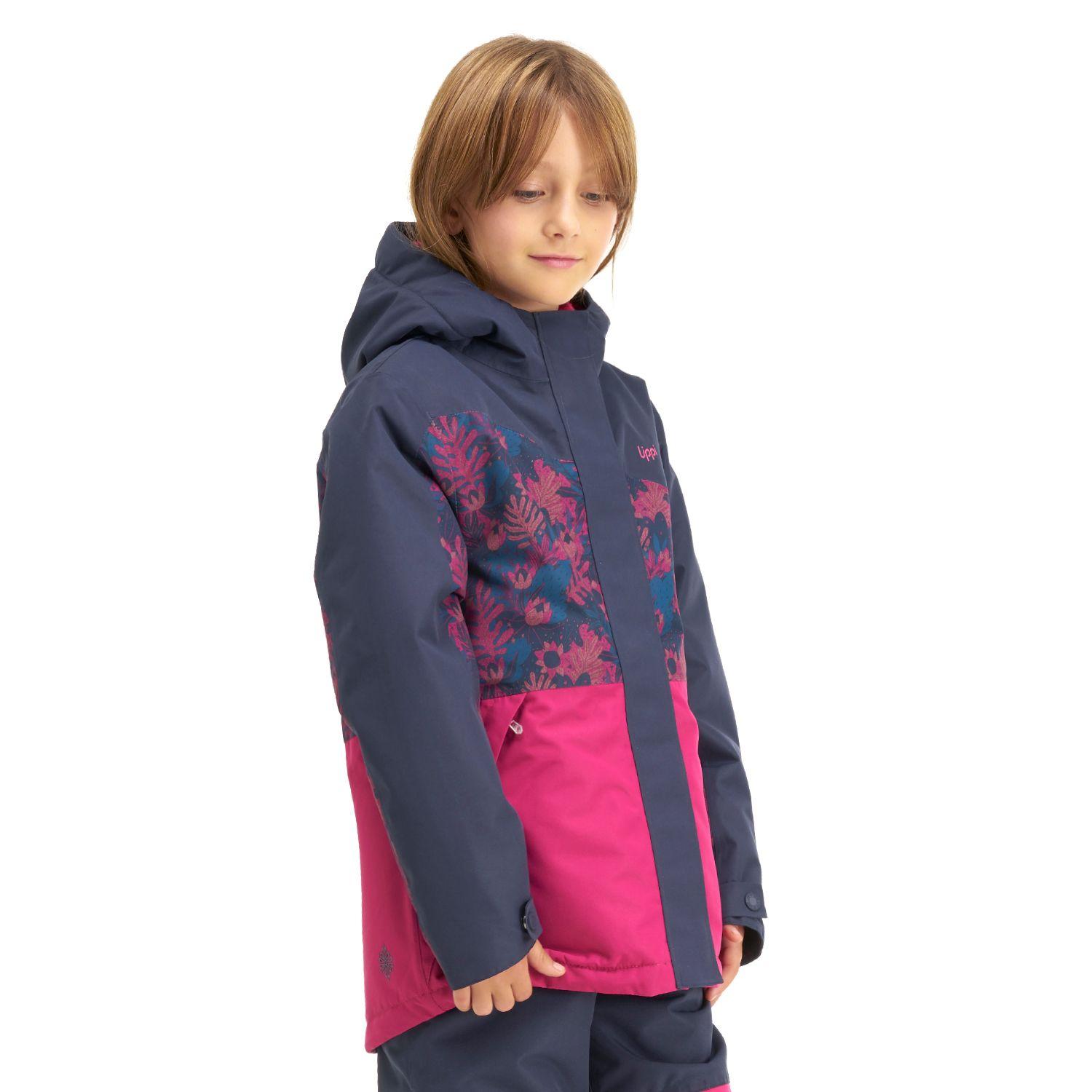 Chaqueta Niña Andes Snow B-Dry Hoody Jacket Azul Marino / Print Azul Marino Lippi-3