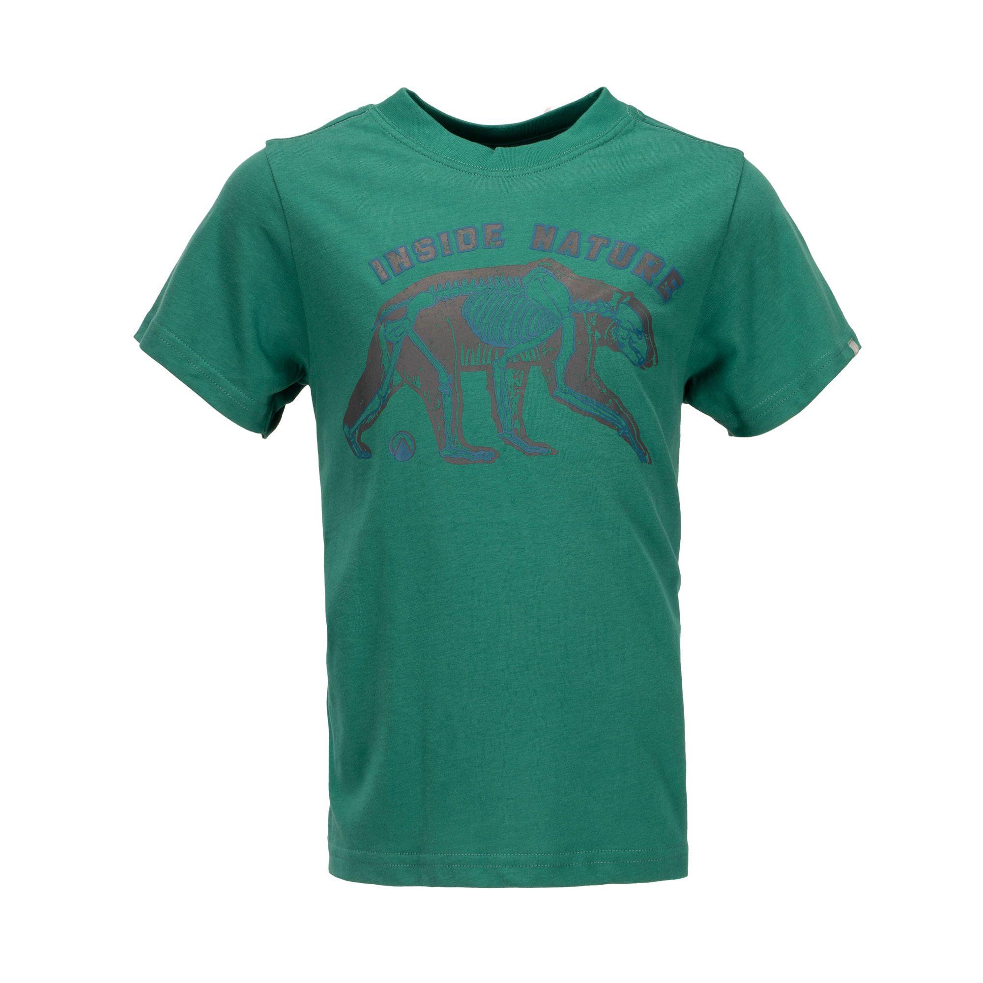 Polera Niño Anatomy Cotton UV-Stop T-Shirt Turquesa Verde Lippi-0