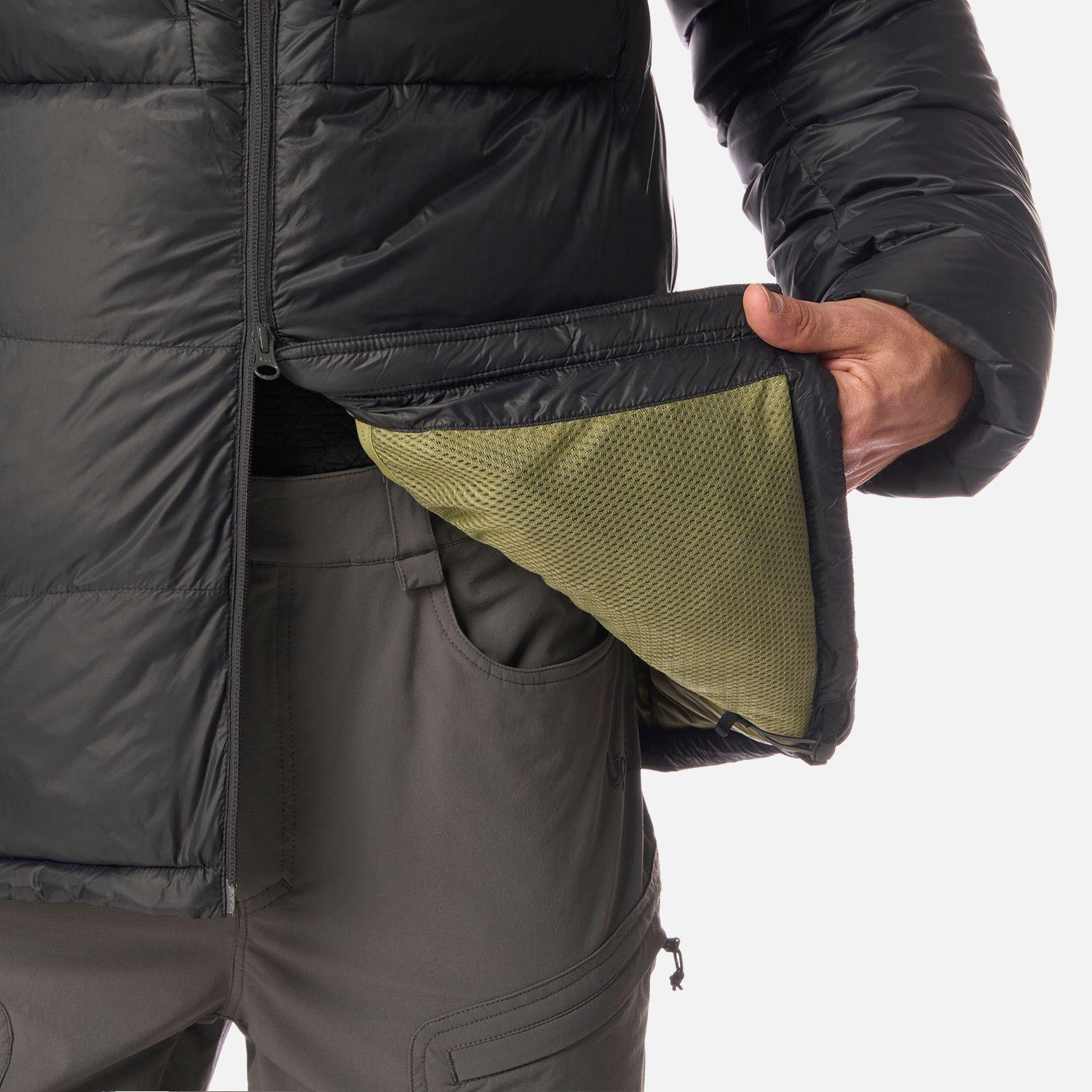 Chaqueta Hombre Reichert Down Hoody Jacket Negro  Lippi I26-8