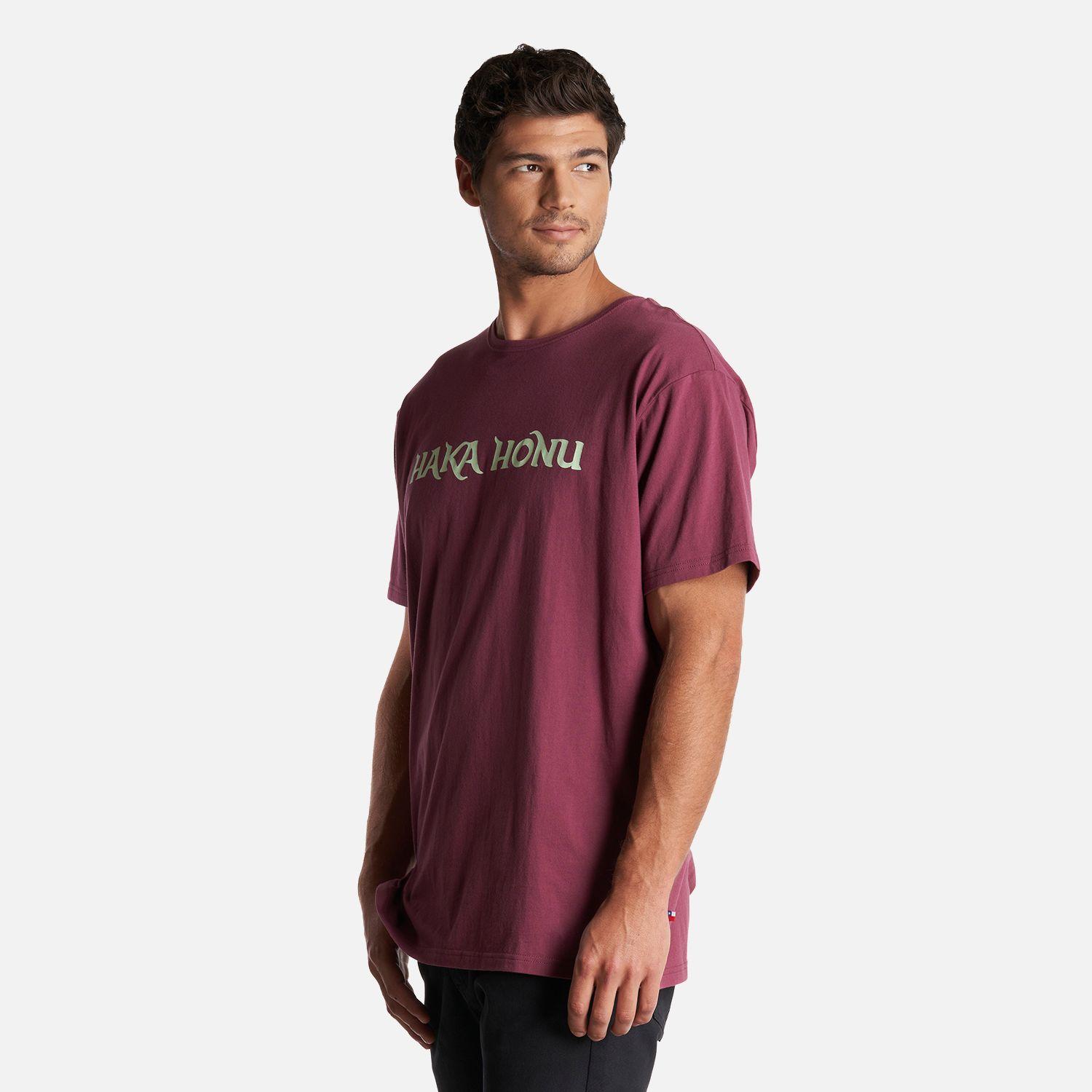 Polera Hombre Logo Morado Haka Honu-2