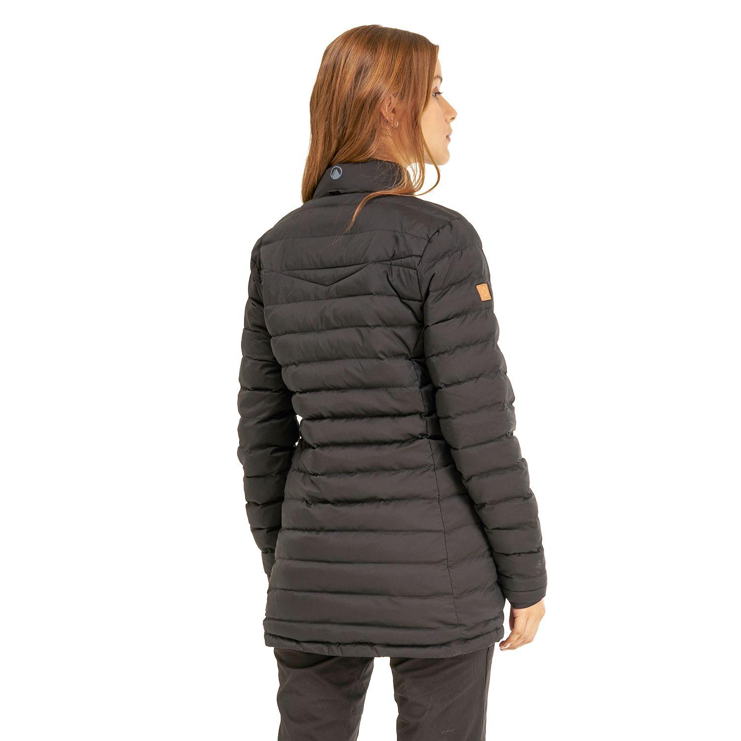 Chaqueta Mujer Nalca Fusion-3 Hoody Jacket Vino Grafito Lippi-6