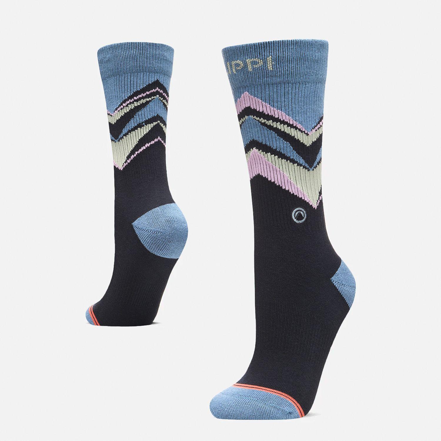 Calcetin Mujer Travel Walk Classic Socks Azul Marino  Lippi-0