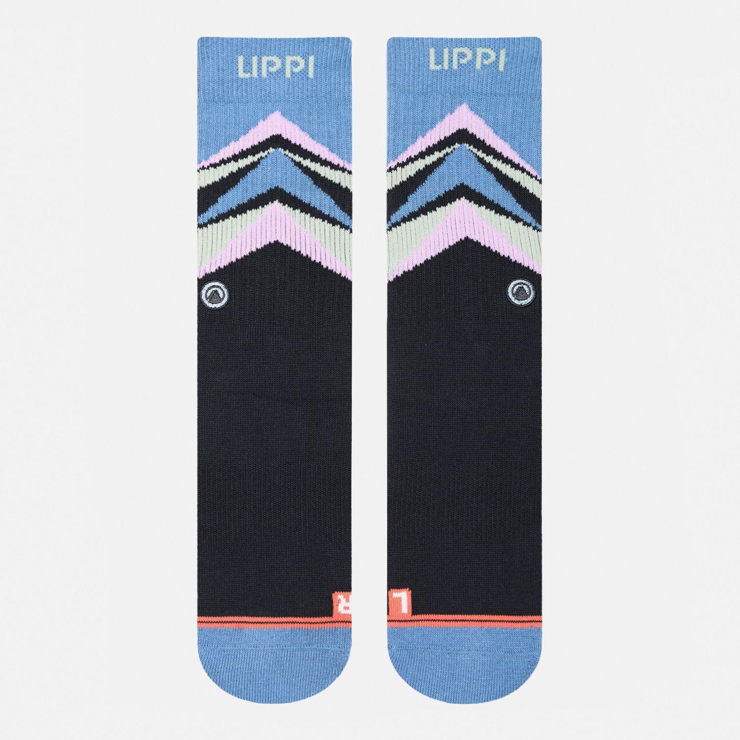 Calcetin Mujer Travel Walk Classic Socks Azul Marino  Lippi-1