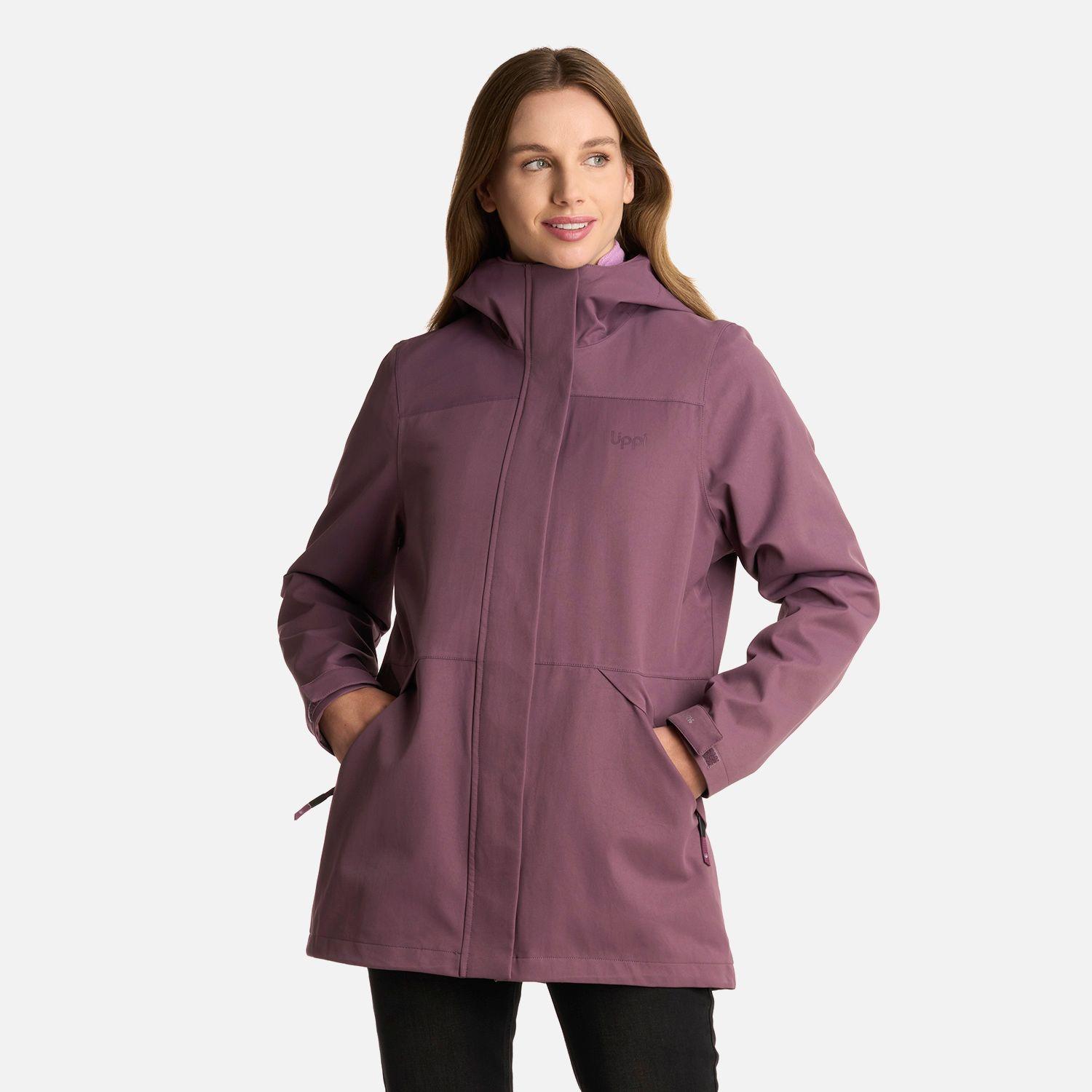 Chaqueta Mujer Lake Fusion 3 B-Dry Jacket Morado Lippi-1