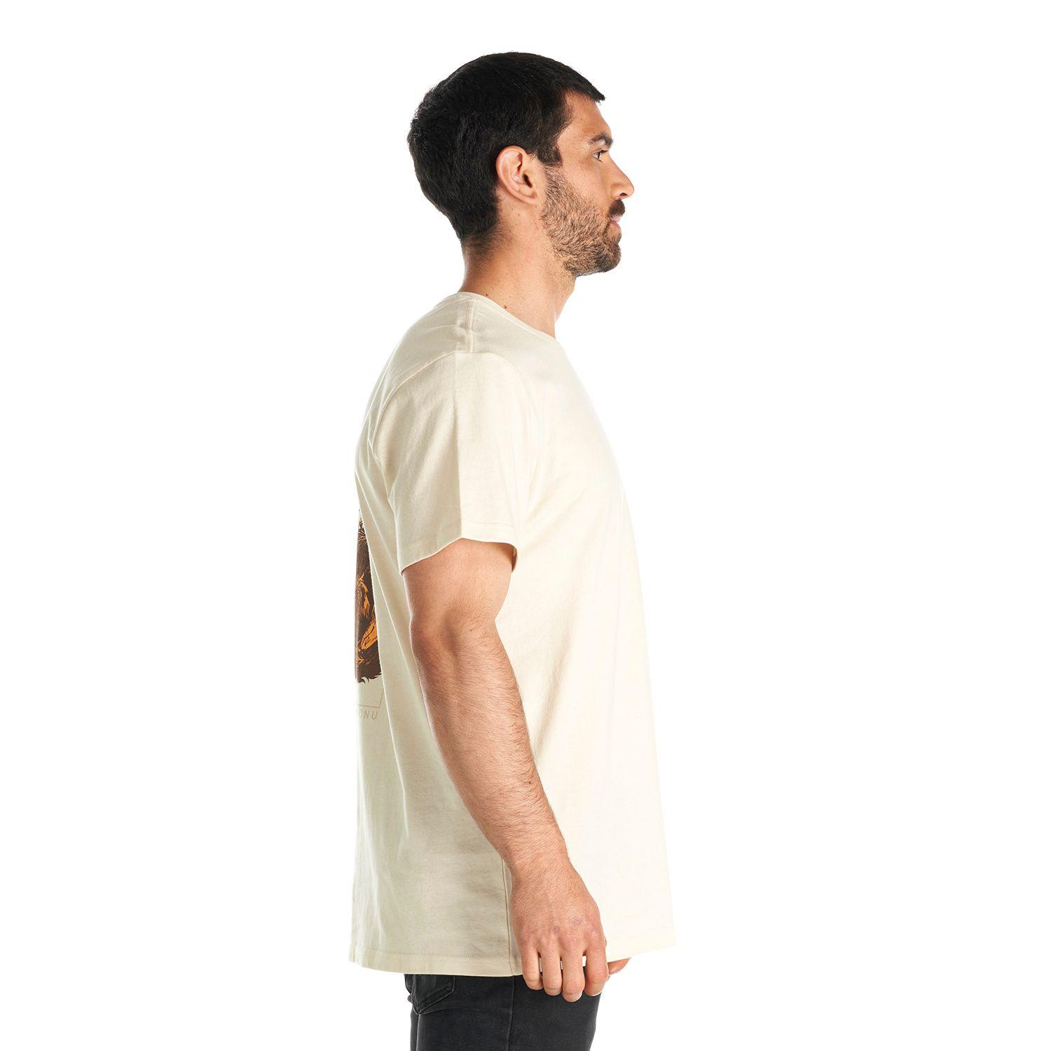 Polera Hombre Zorro Blanco Haka Honu-3