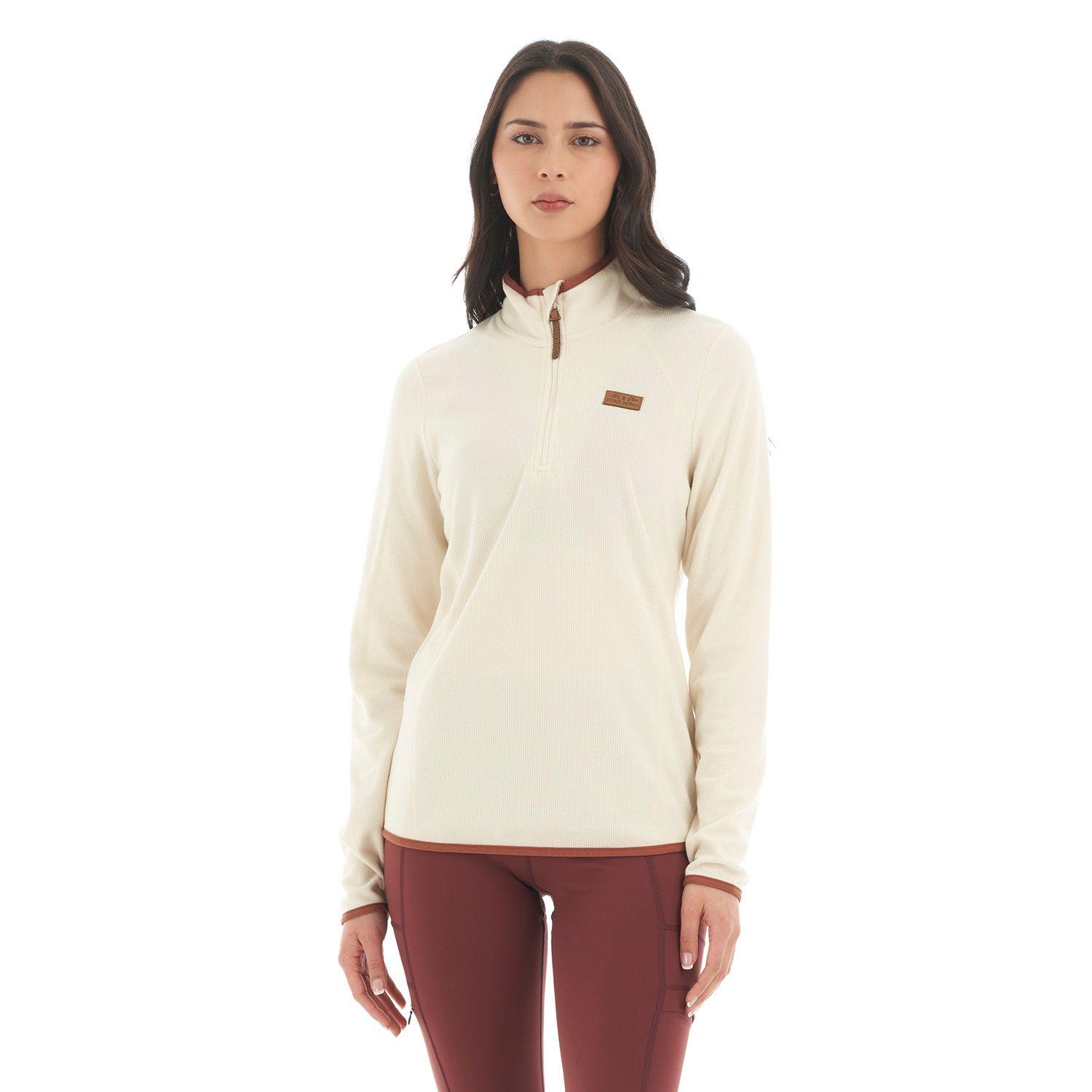 Poleron Mujer Taina Crudo Haka Honu V22-1