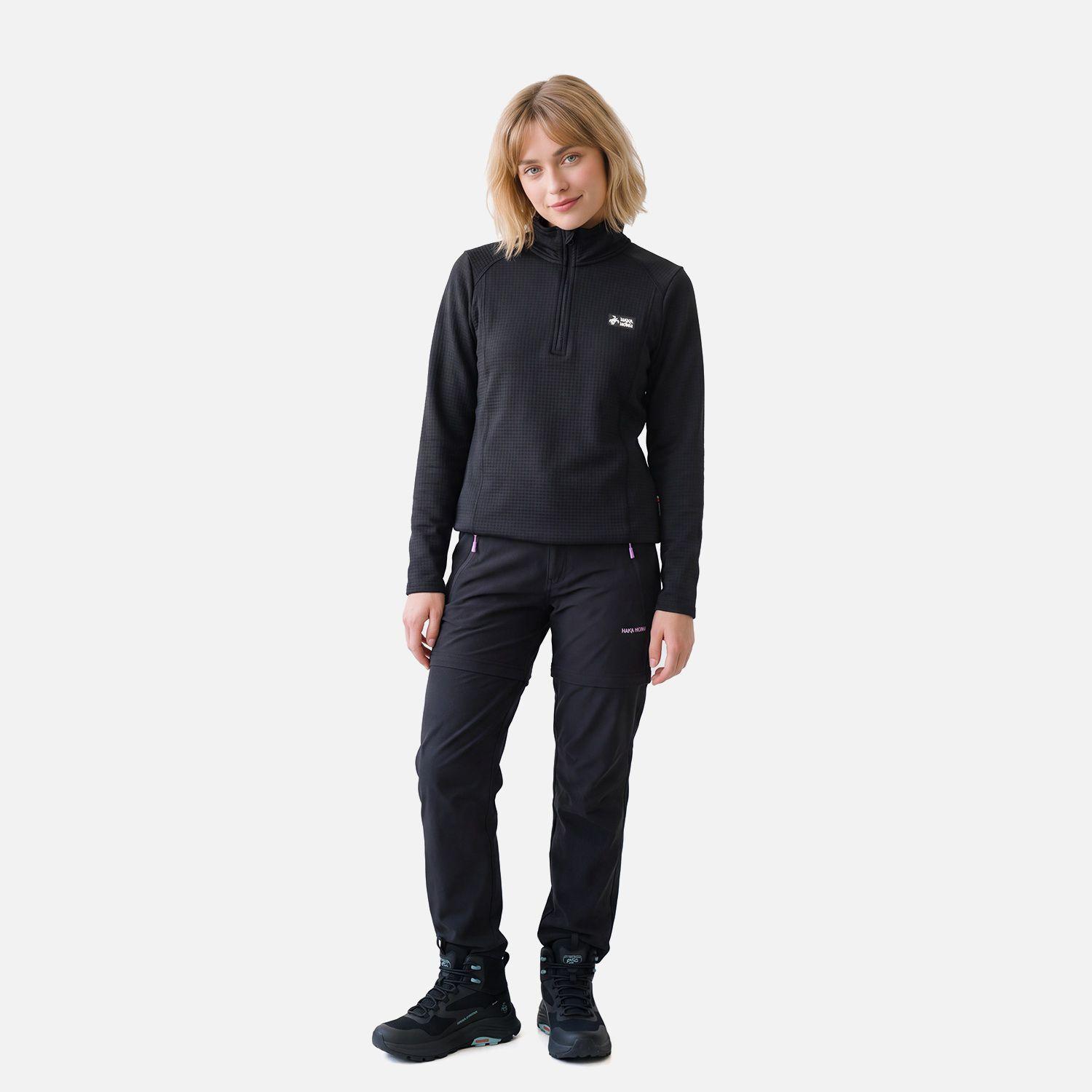 Polerón Mujer Taina Negro Haka Honu V27-2