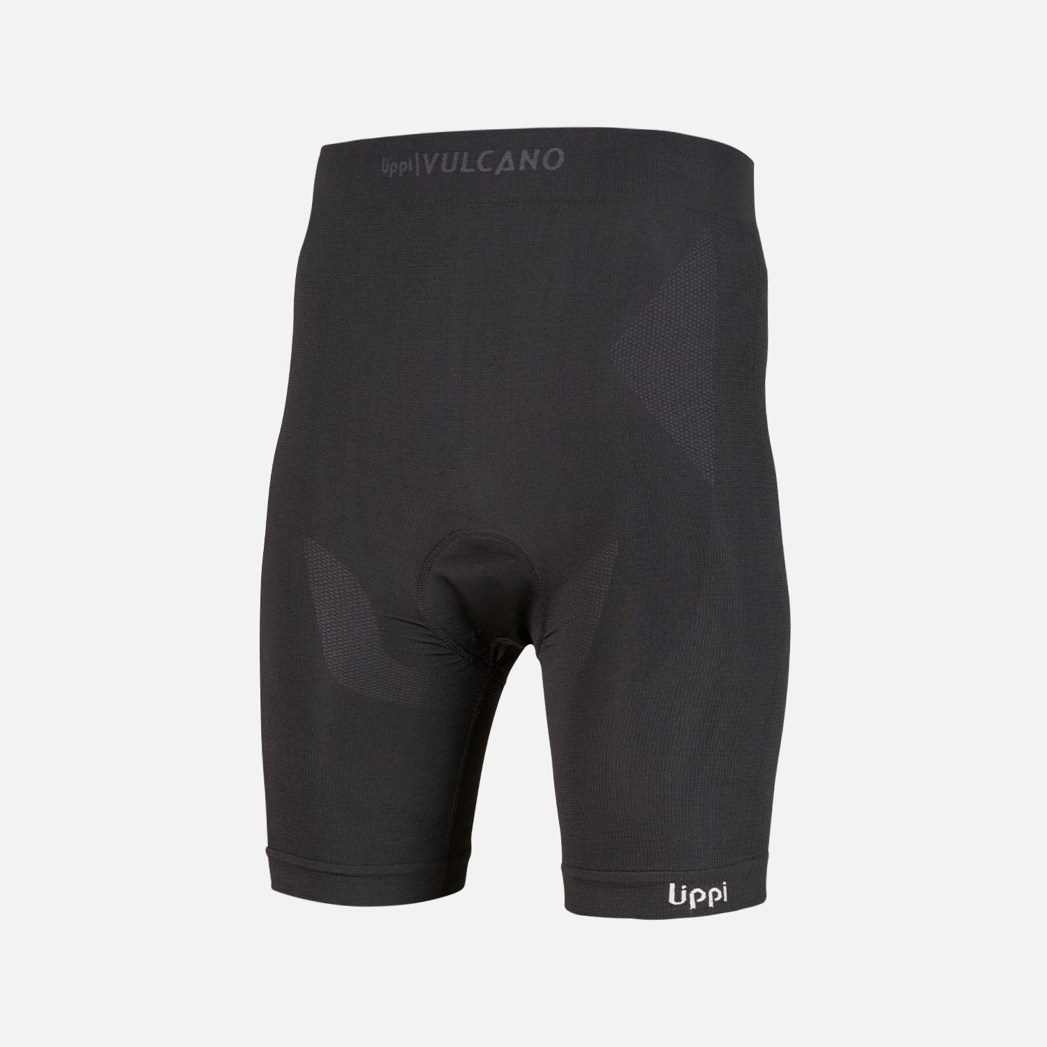Calza Hombre 4 Bike Seamless Short Negro Lippi-0