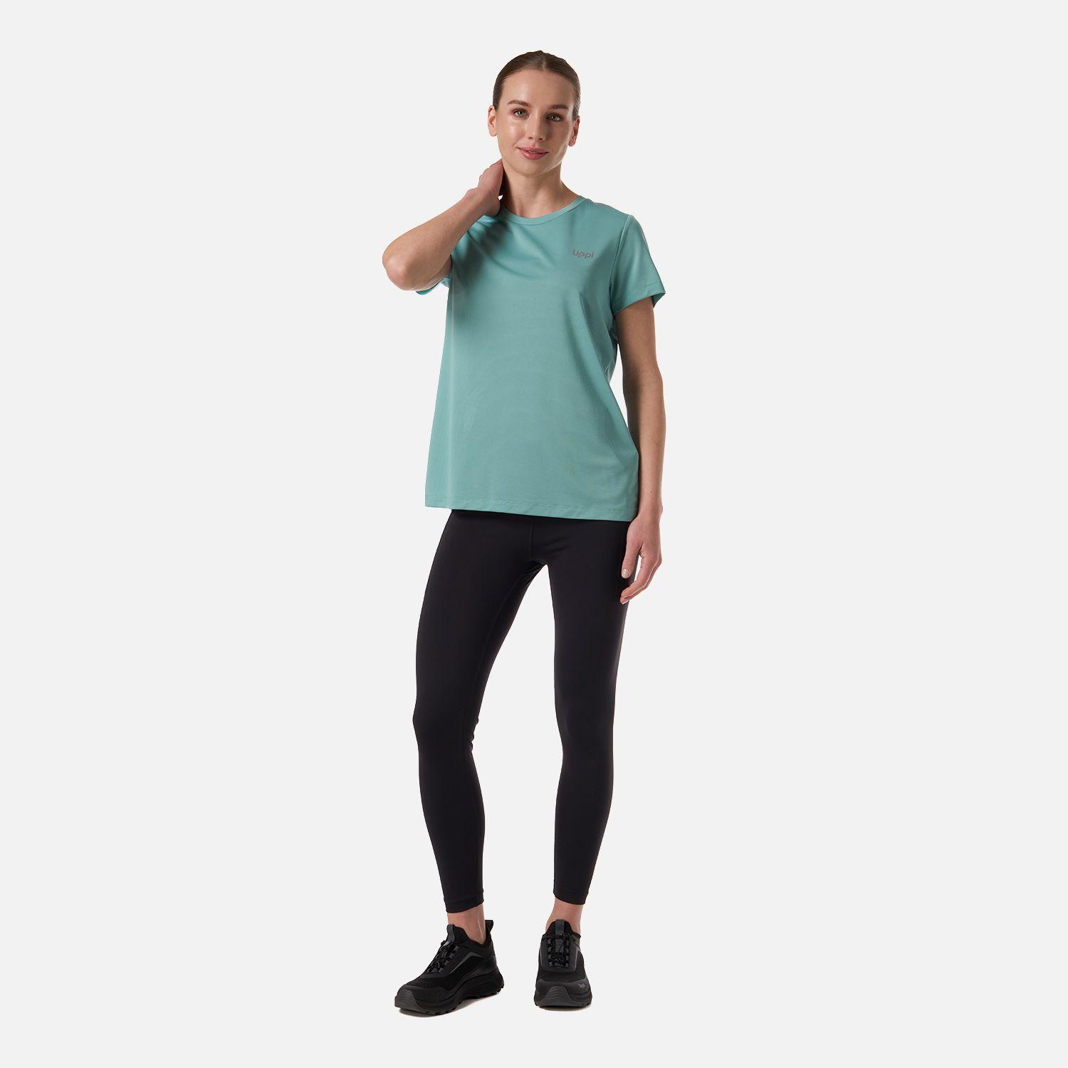 Polera Mujer Core Q-Dry T-Shirt Turquesa Claro Lippi V26-5