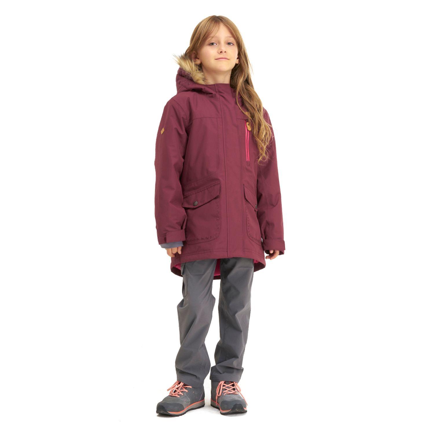 Chaqueta Niña Roble B-Dry Hoody Jacket Vino Lippi I20-5
