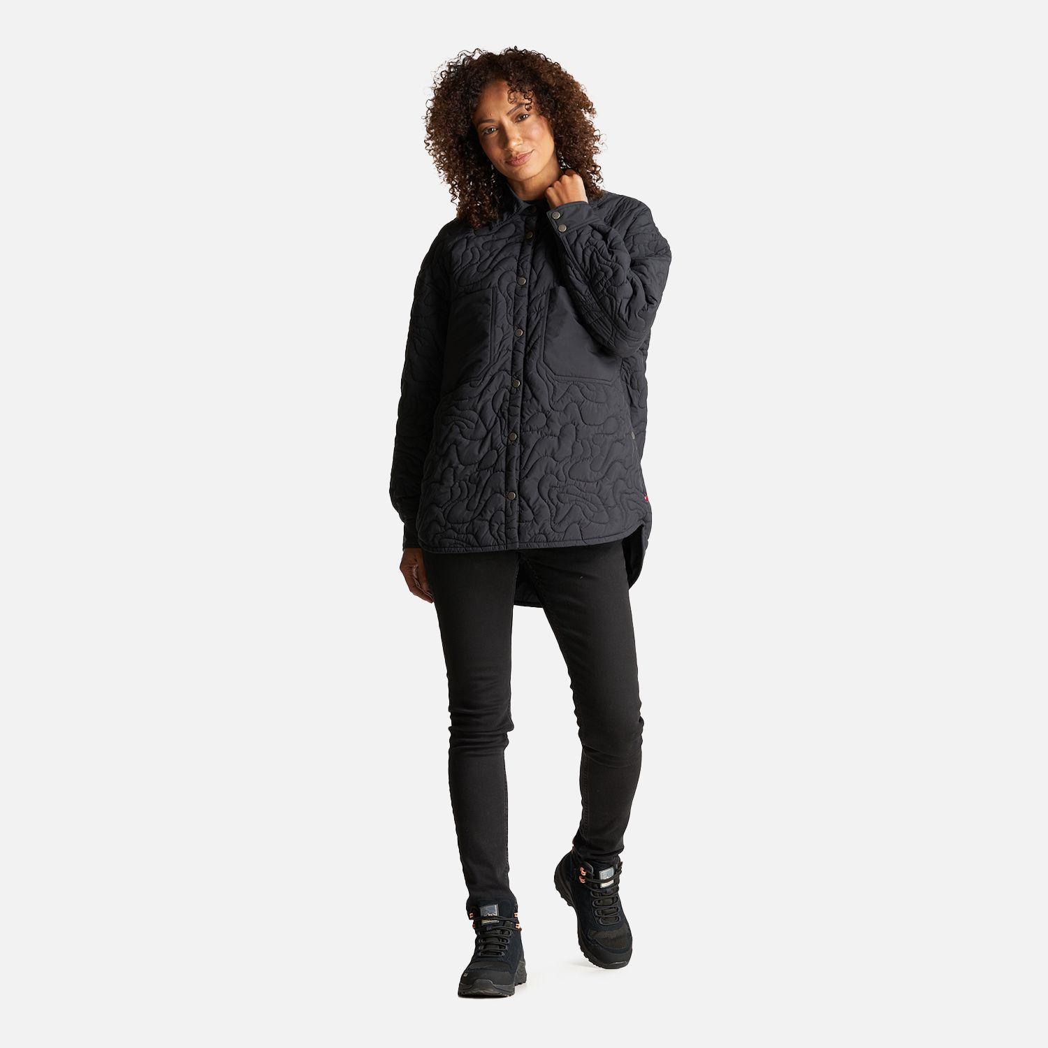 Camisa Mujer Psicodelica Negro Haka Honu-6