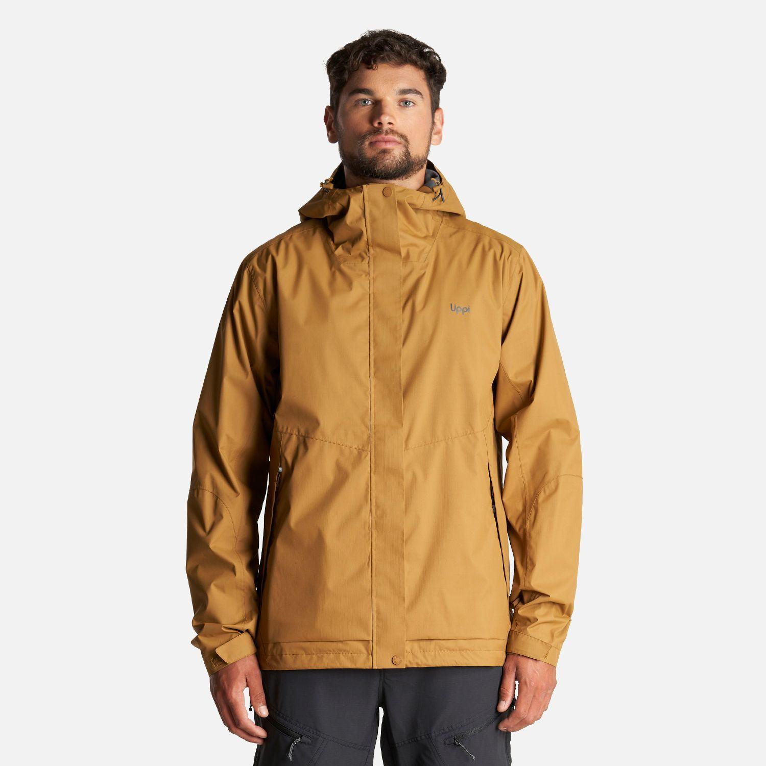 Chaqueta Hombre Blizzard B-Dry Hoody Jacket Mostaza Oscuro Lippi-1