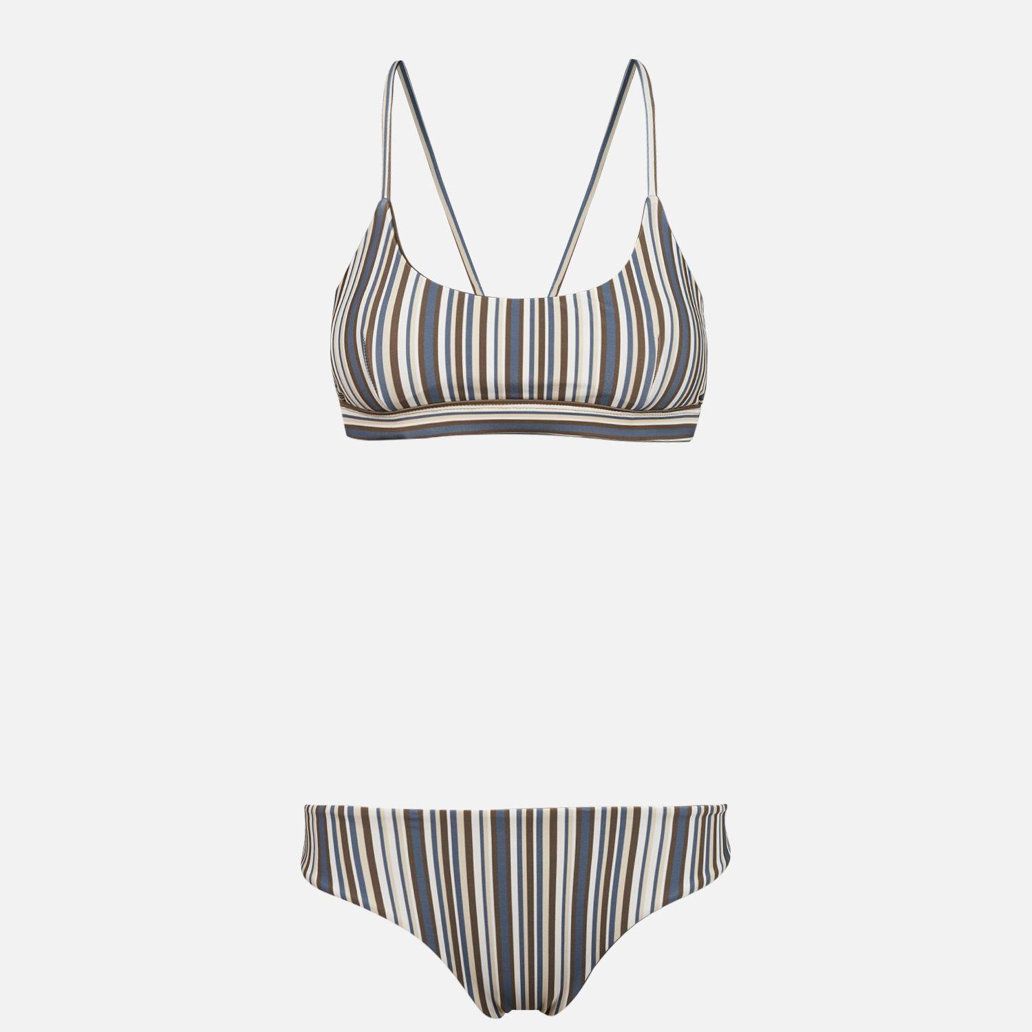 Traje de Baño Mujer Sand Bikini Full Print Oliva Oscuro Lippi-0