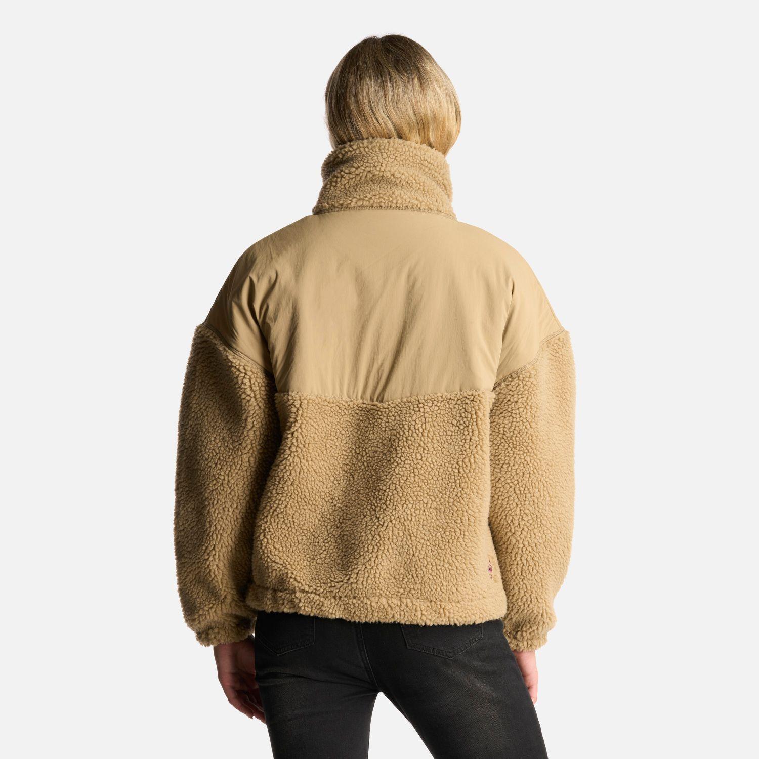 Chaqueta Mujer Calentoso Taupe Haka Honu-3
