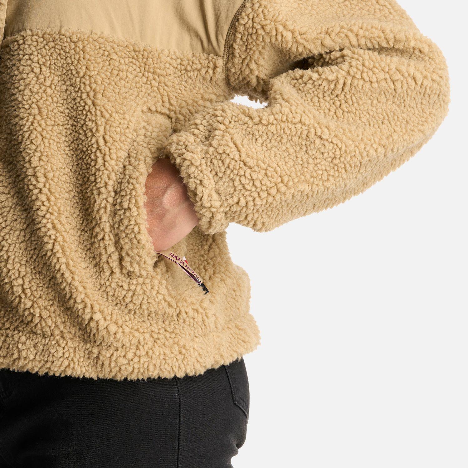 Chaqueta Mujer Calentoso Taupe Haka Honu-4
