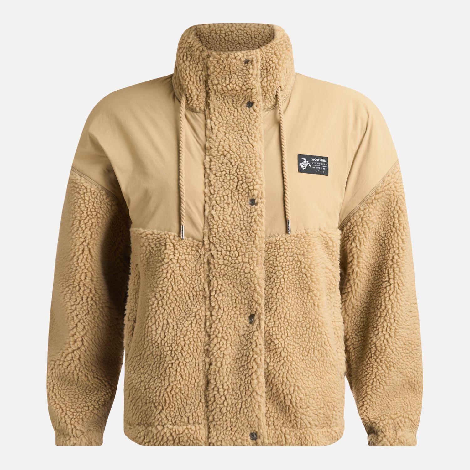 Chaqueta Mujer Calentoso Taupe Haka Honu-7