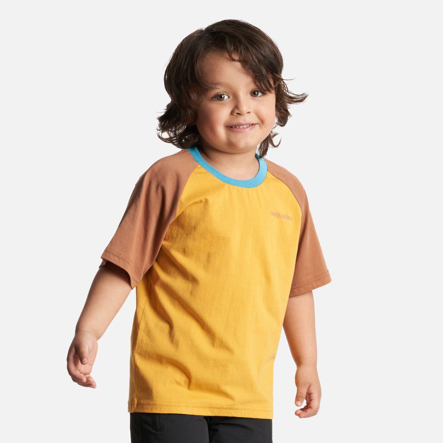 Polera Niño Hakids Amarillo Haka Honu V26-0