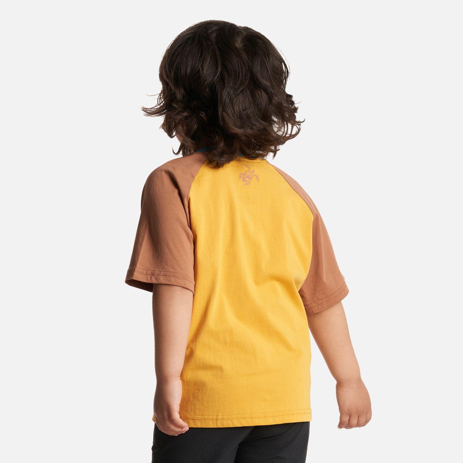 Polera Niño Hakids Amarillo Haka Honu V26-2