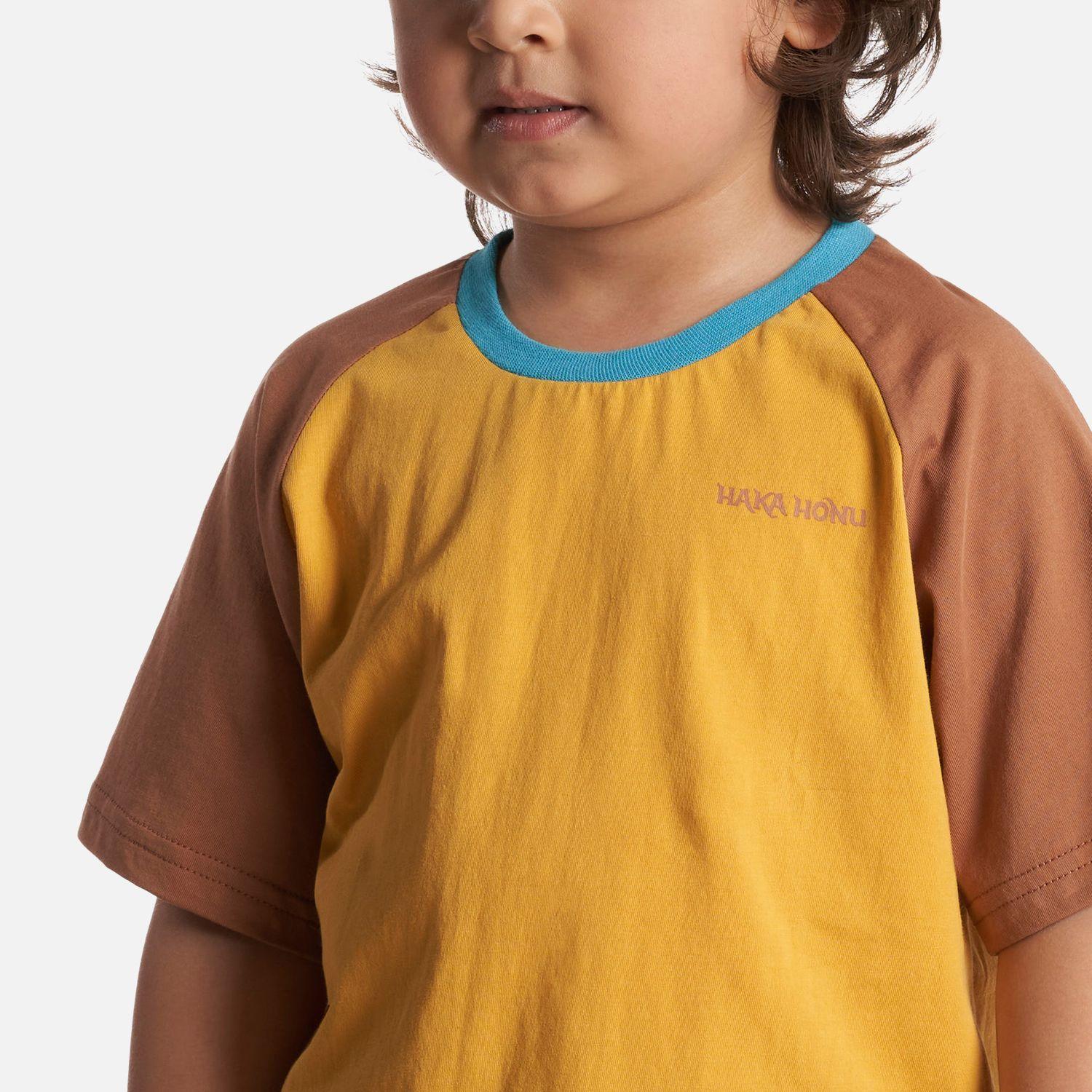 Polera Niño Hakids Amarillo Haka Honu V26-3