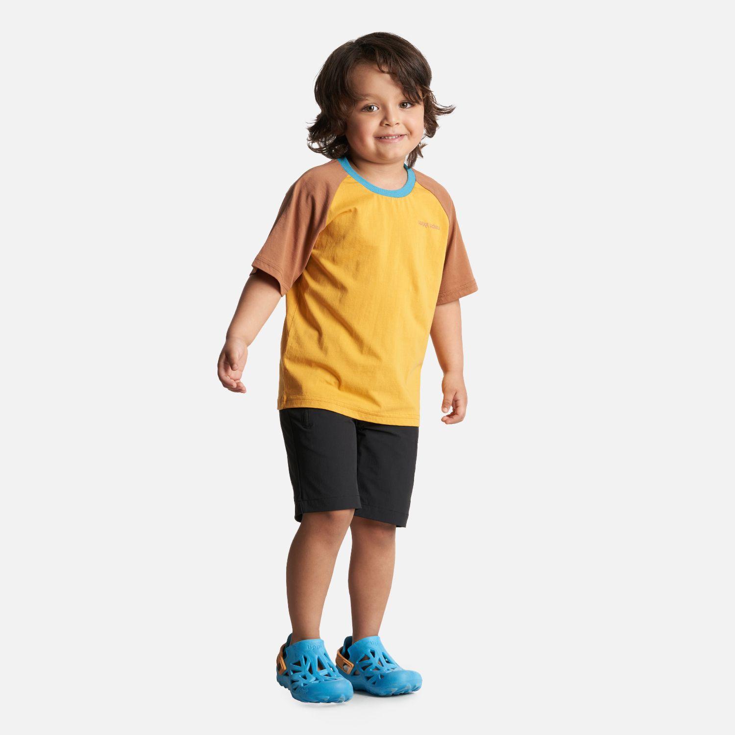 Polera Niño Hakids Amarillo Haka Honu V26-4