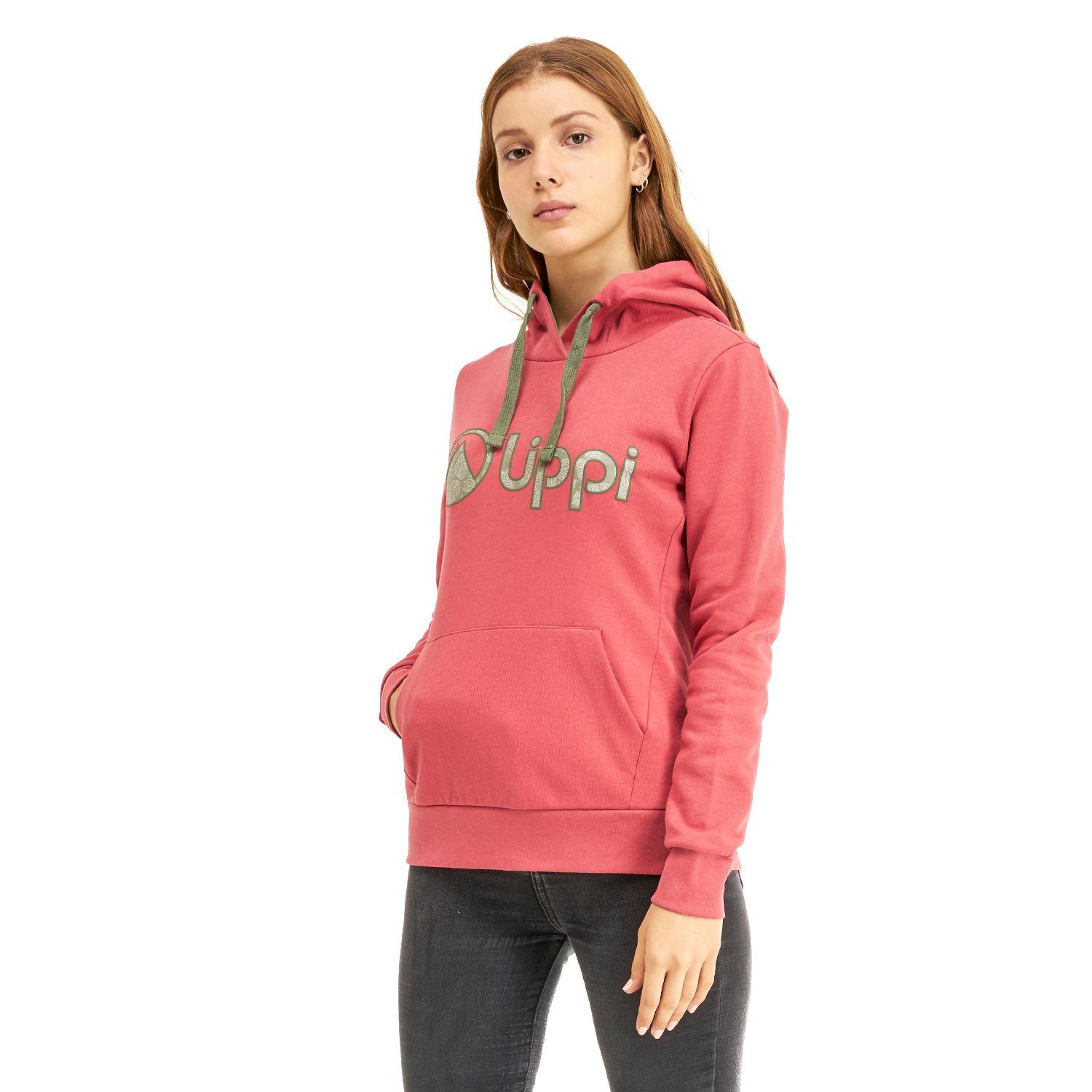 Poleron Mujer Insigne Hoody Sweatshirt Rosa Lippi-1