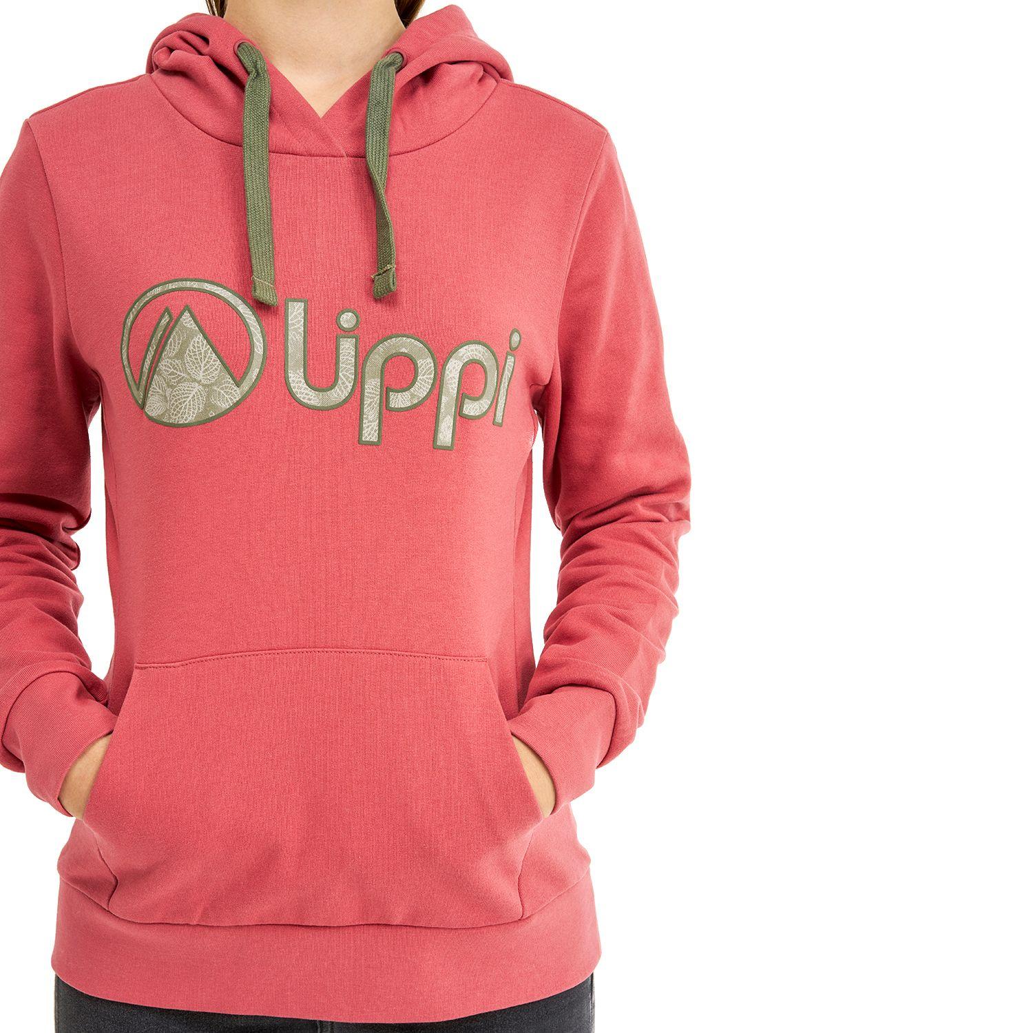 Poleron Mujer Insigne Hoody Sweatshirt Rosa Lippi-4