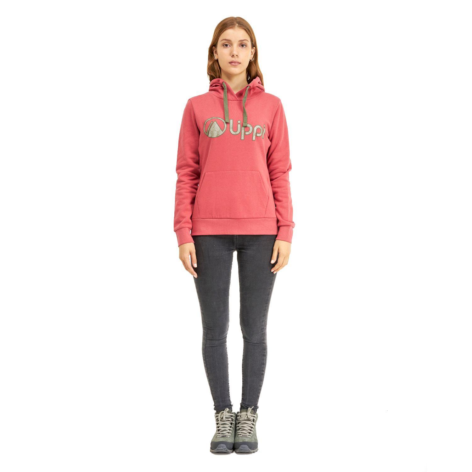 Poleron Mujer Insigne Hoody Sweatshirt Rosa Lippi-5
