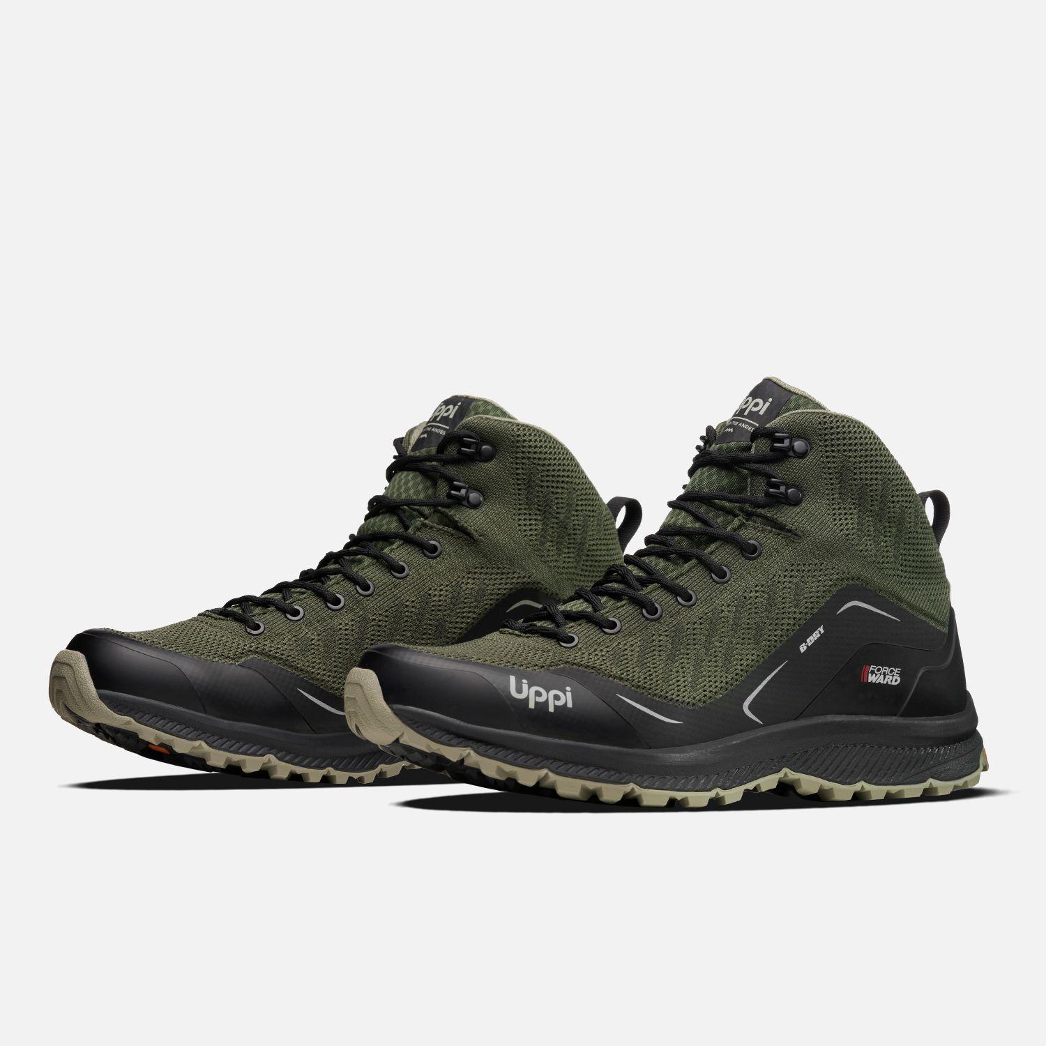 Botín Hombre Light Rock Mid Eco Verde Lippi I25-3