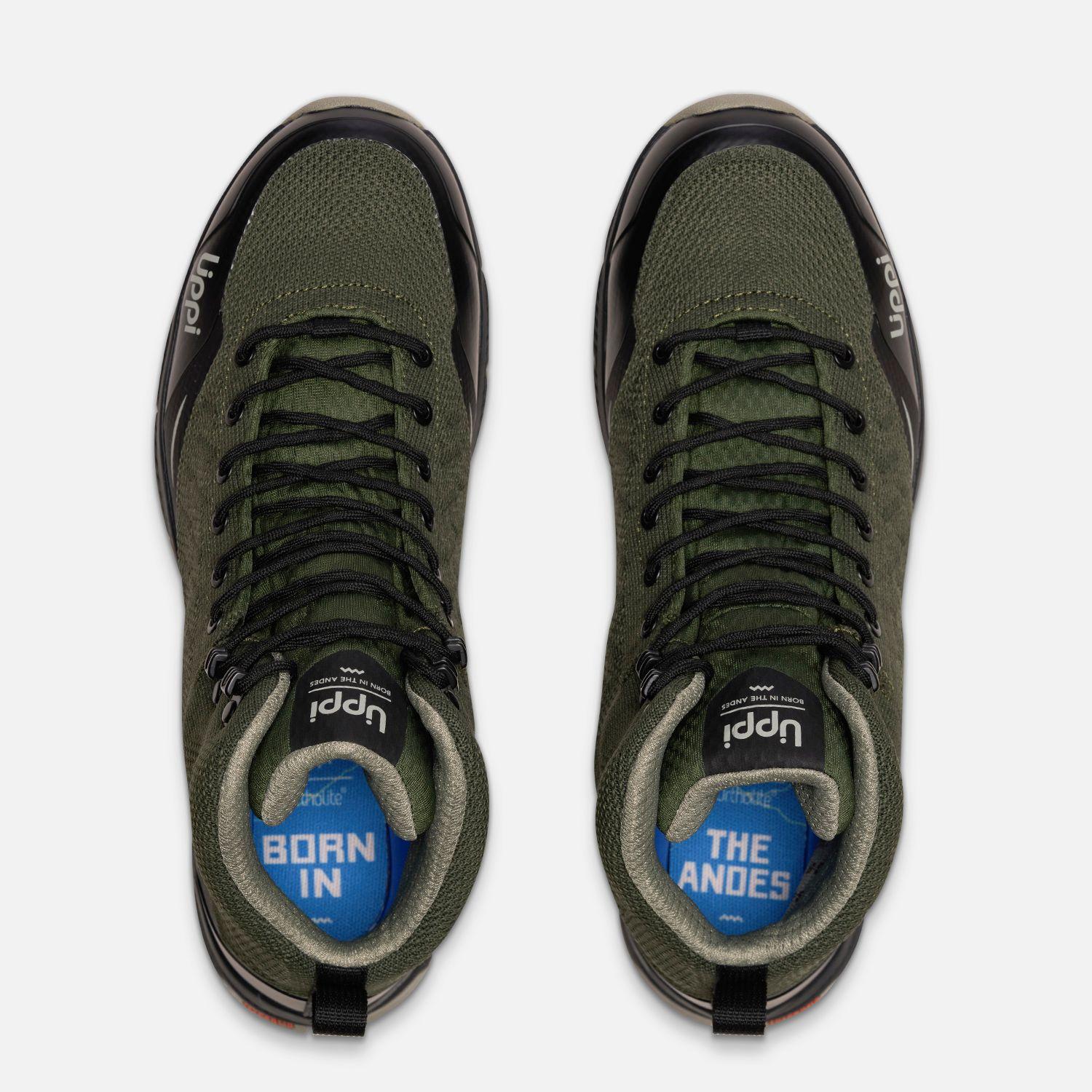 Botín Hombre Light Rock Mid Eco Verde Lippi I25-5
