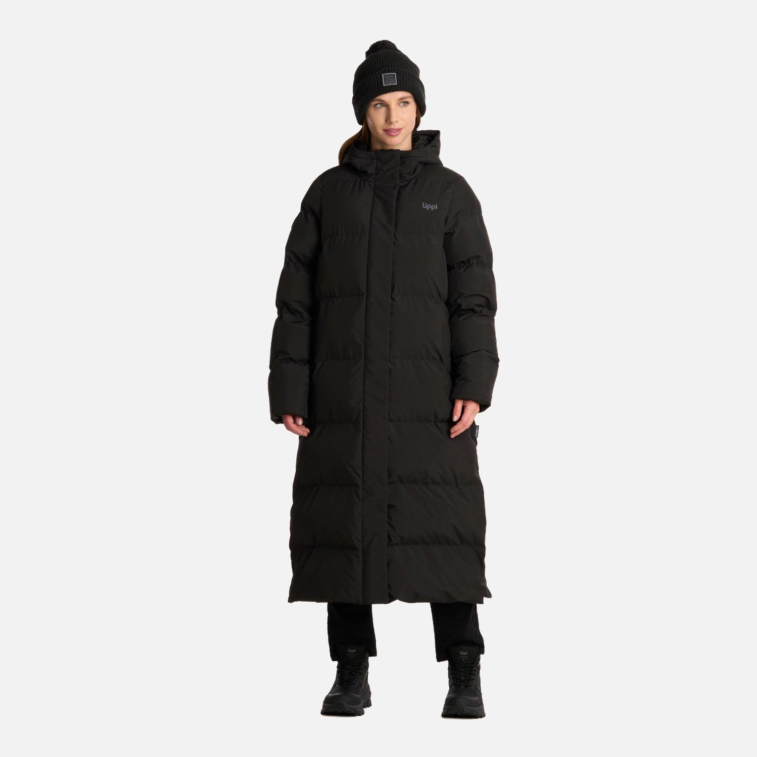 Chaqueta Mujer Long And Warm Steam-Pro Hoody Negro Lippi I25-0
