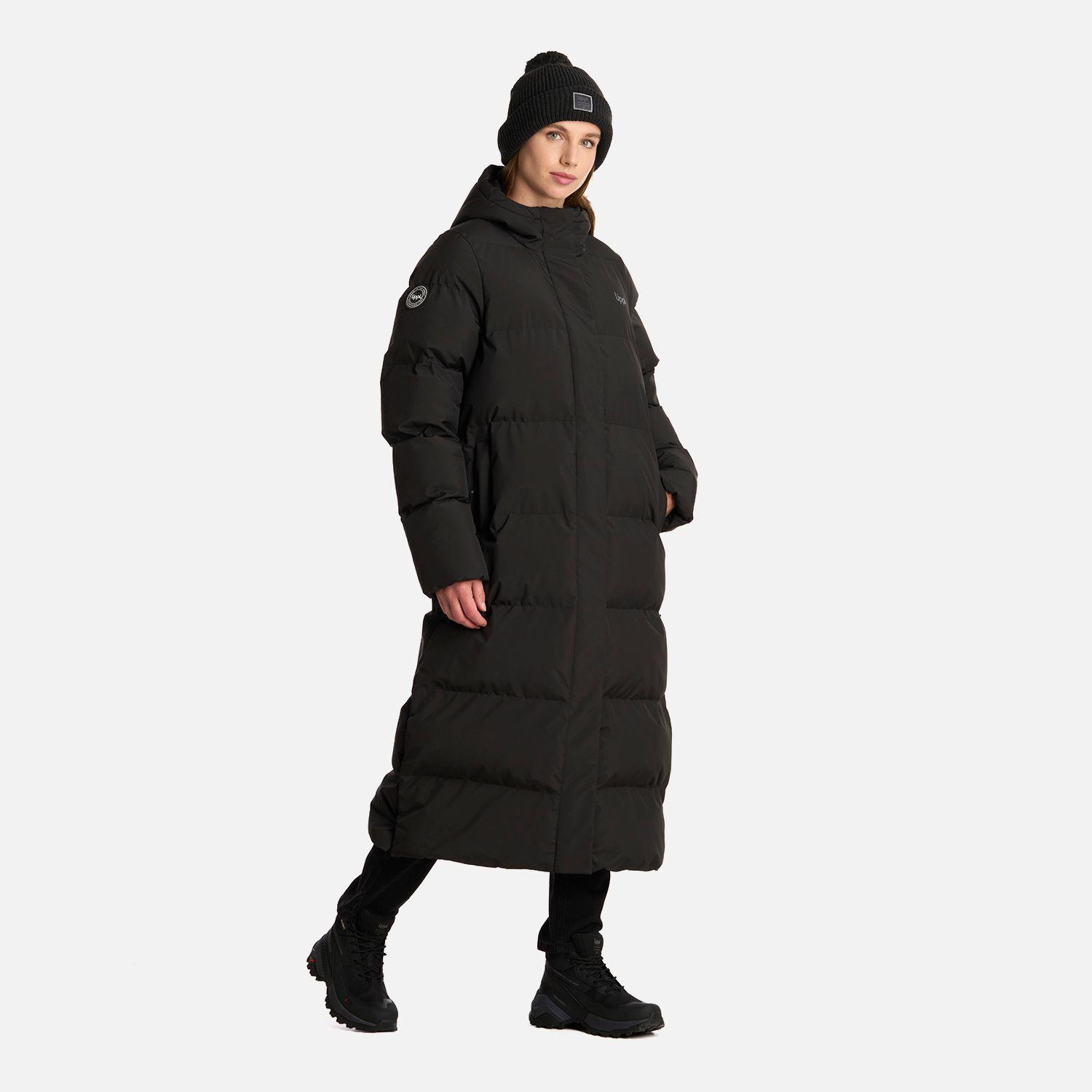 Chaqueta Mujer Long And Warm Steam-Pro Hoody Negro Lippi I25-1
