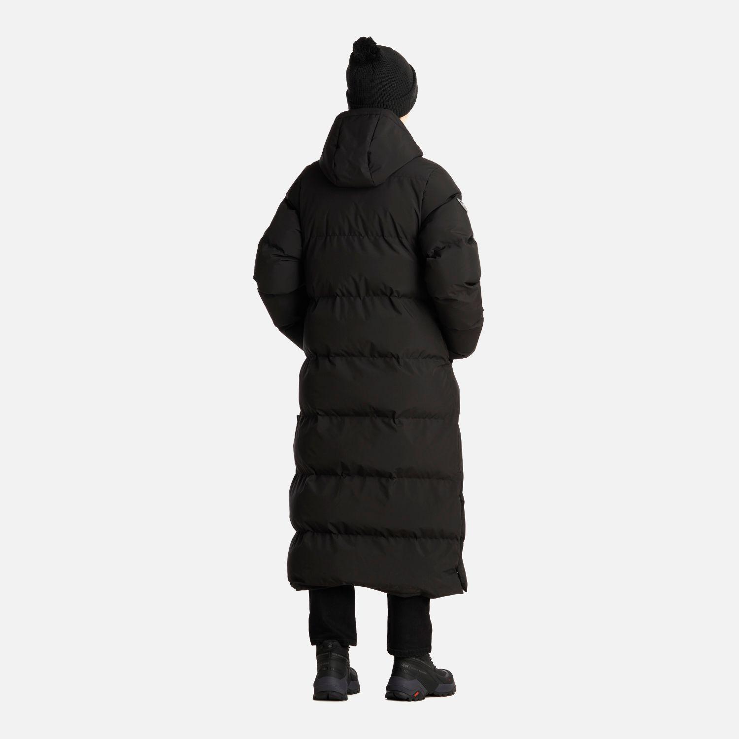 Chaqueta Mujer Long And Warm Steam-Pro Hoody Negro Lippi I25-2
