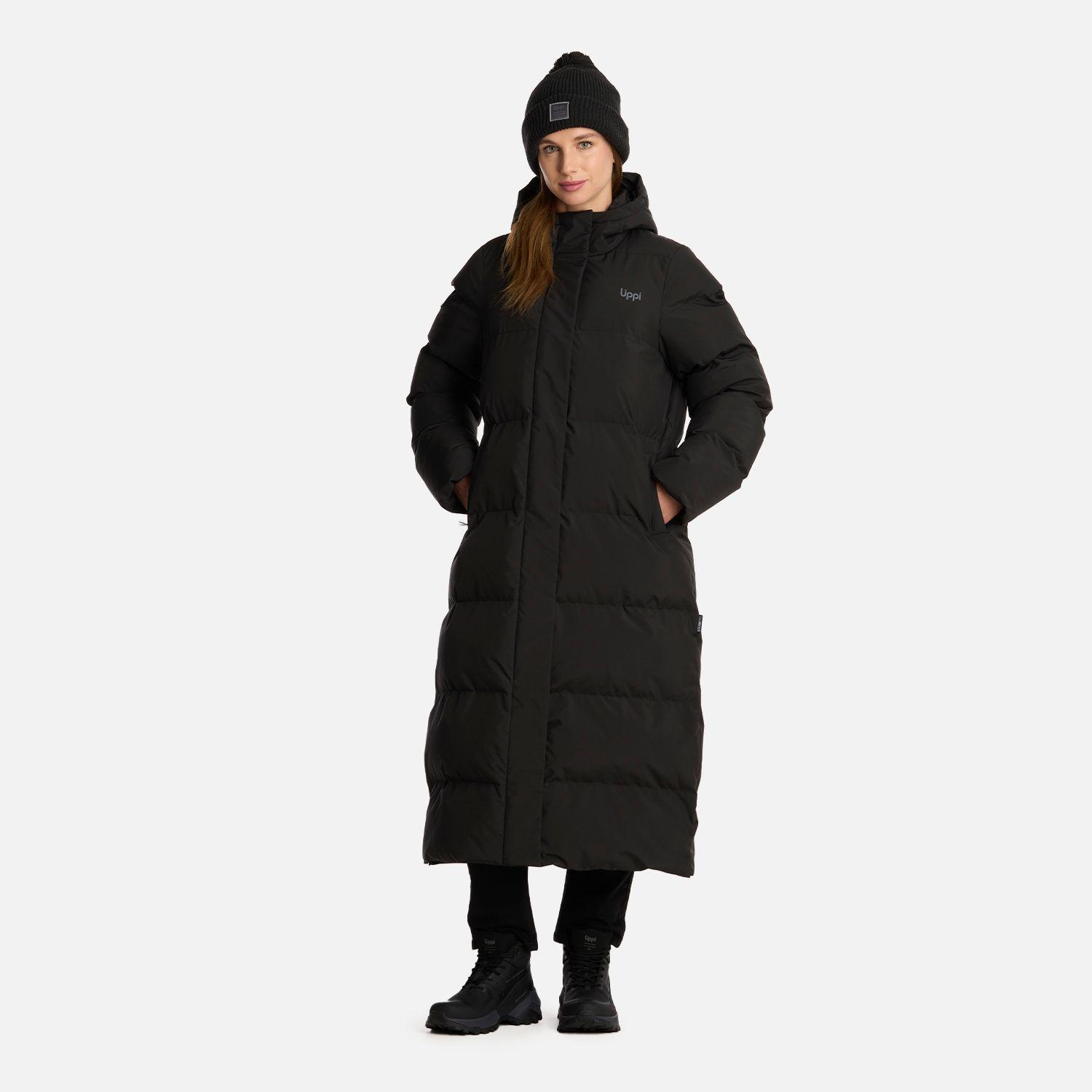 Chaqueta Mujer Long And Warm Steam-Pro Hoody Negro Lippi I25-7