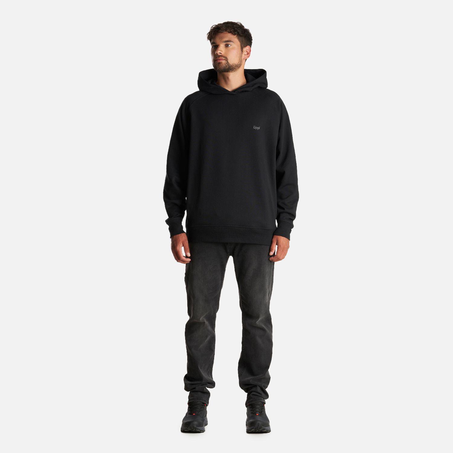 Poleron Hombre Ulmo Hoody Sweatshirt Negro Lippi-7