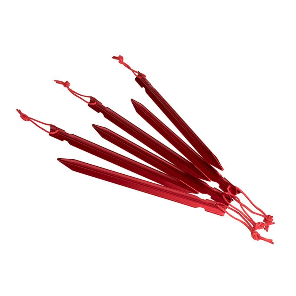 Estacas Unisex Set 6 Estacas Rojo Lippi-0