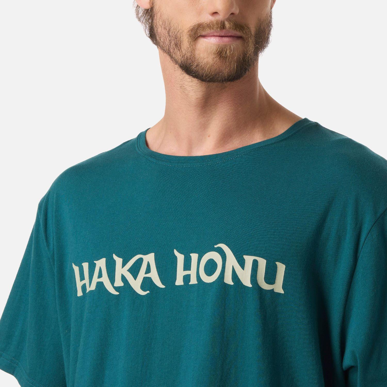 Polera Hombre Logo Petroleo Haka Honu V26-3