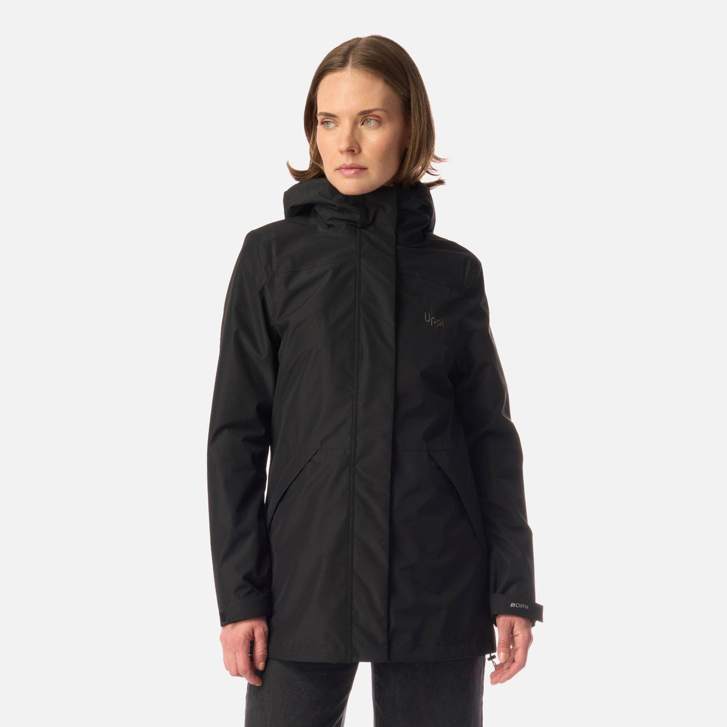 Chaqueta Mujer Lake Fusion 3 B-Dry Jacket Negro Lippi I26-0