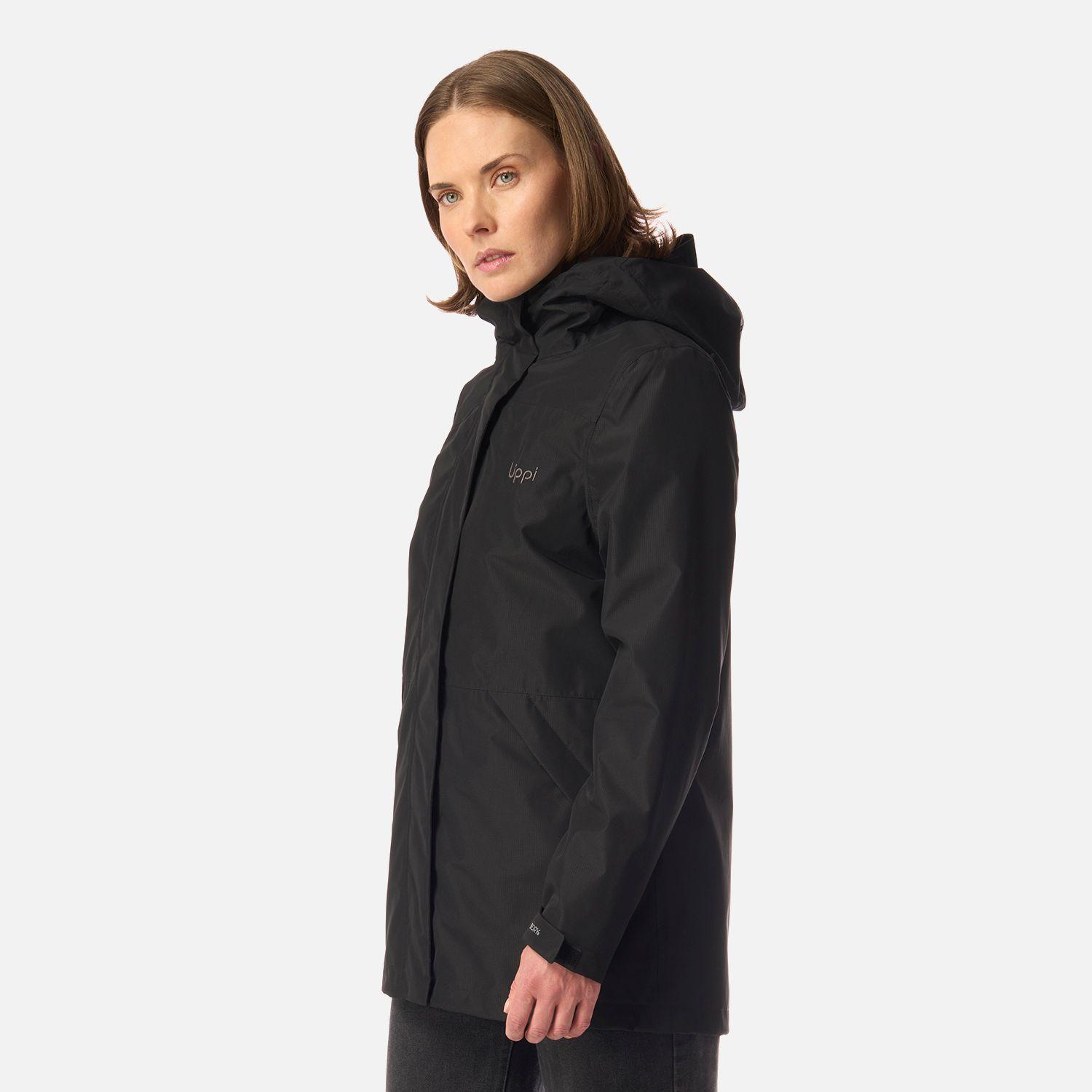Chaqueta Mujer Lake Fusion 3 B-Dry Jacket Negro Lippi I26-1