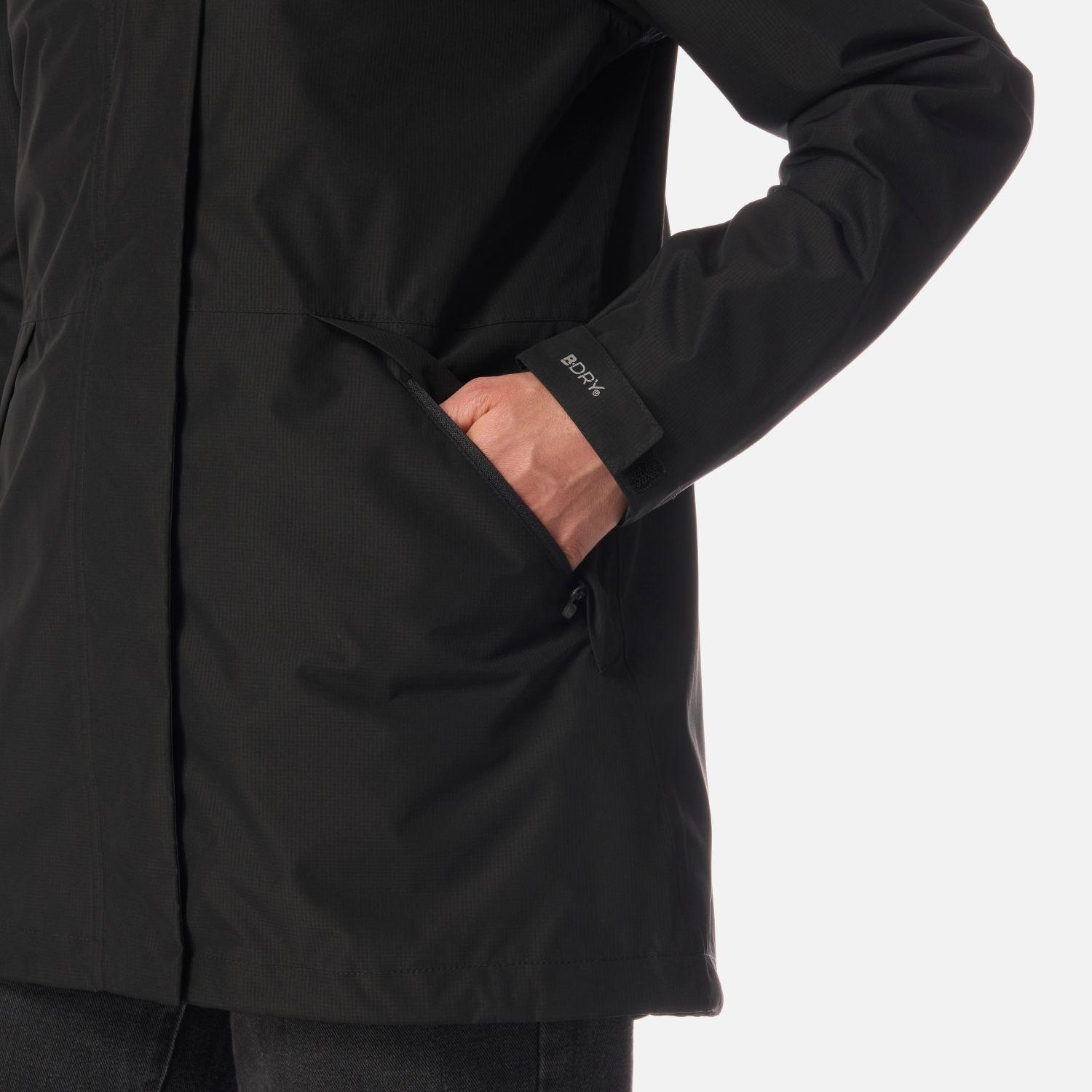 Chaqueta Mujer Lake Fusion 3 B-Dry Jacket Negro Lippi I26-4