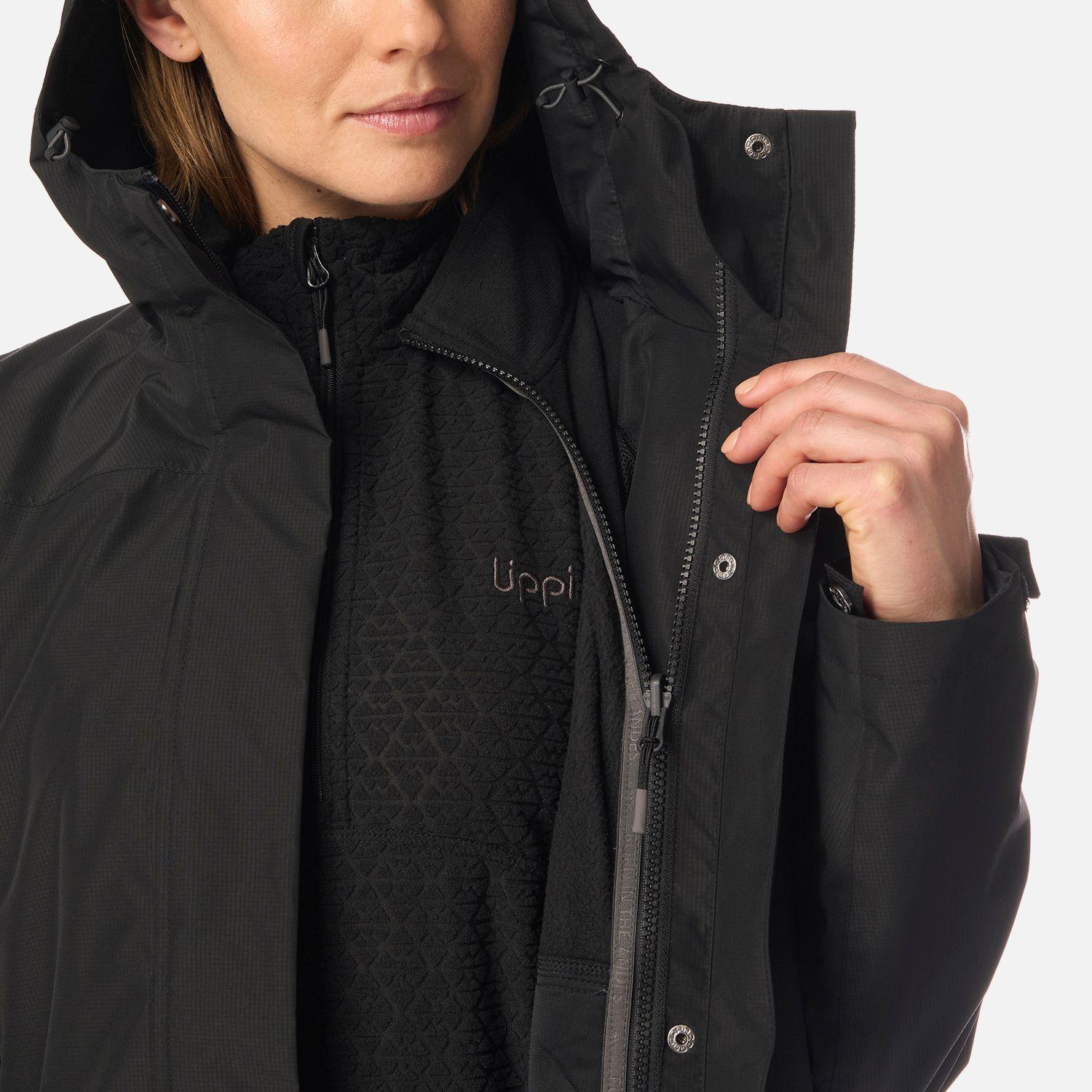 Chaqueta Mujer Lake Fusion 3 B-Dry Jacket Negro Lippi I26-7