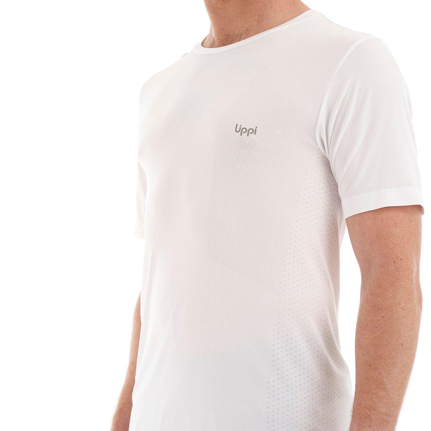 Polera Hombre Challenge Seamless T-Shirt Blanco Lippi-6