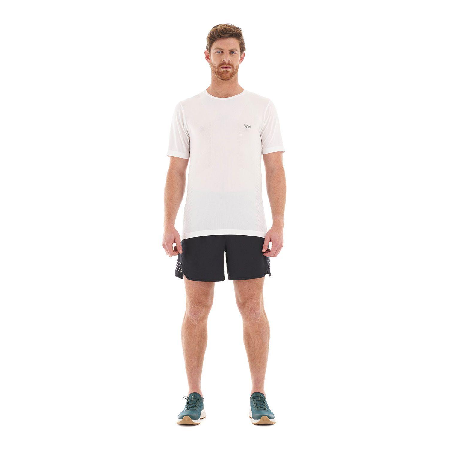Polera Hombre Challenge Seamless T-Shirt Blanco Lippi-8