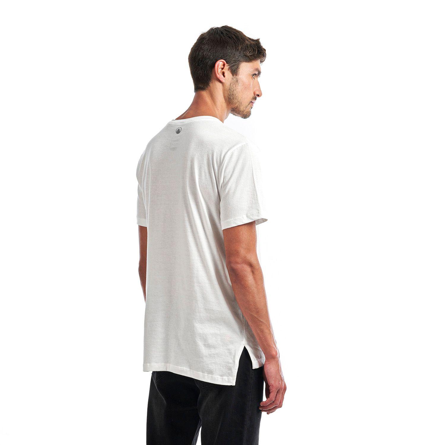 Polera Hombre Crew Organic T-Shirt Blanco Lippi-4