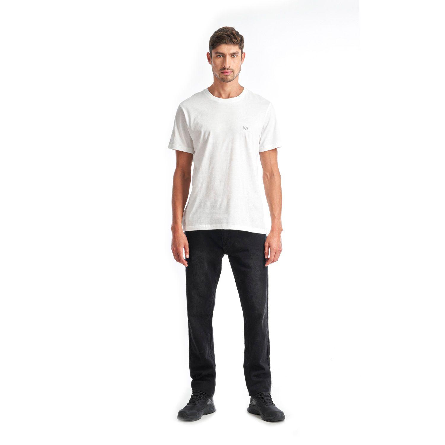 Polera Hombre Crew Organic T-Shirt Blanco Lippi-7