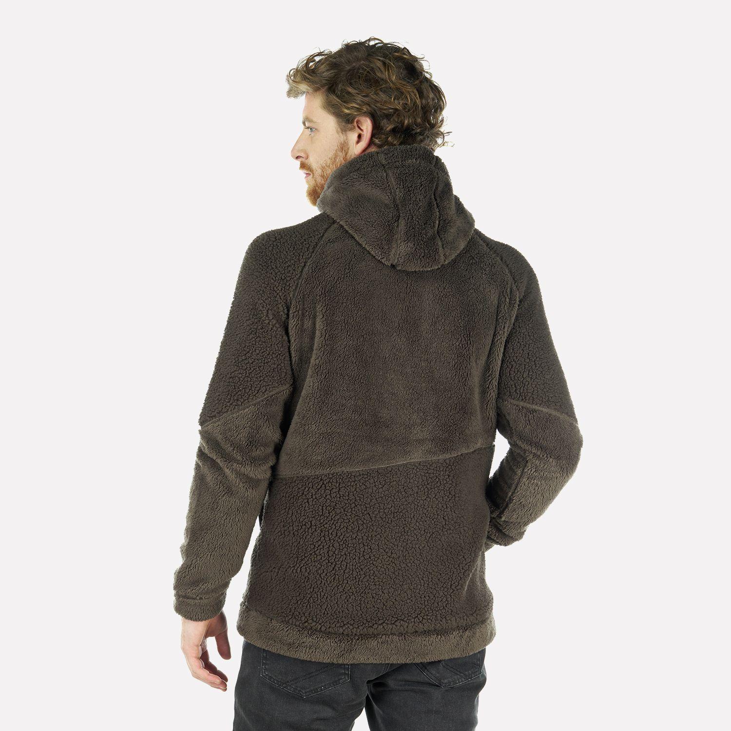 Chaqueta Hombre Bear Shaggy-Pro Hoody Jacket Cafe Oscuro Lippi I22-2